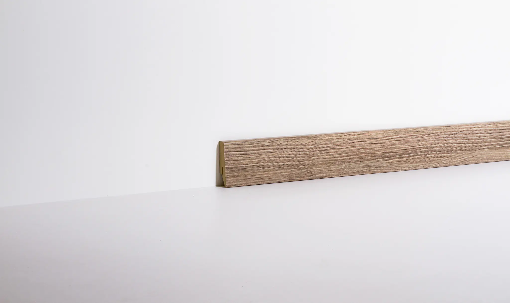 Classen Clip-Fußleiste 240 cm 58 x 19 mm Basalto Bianco