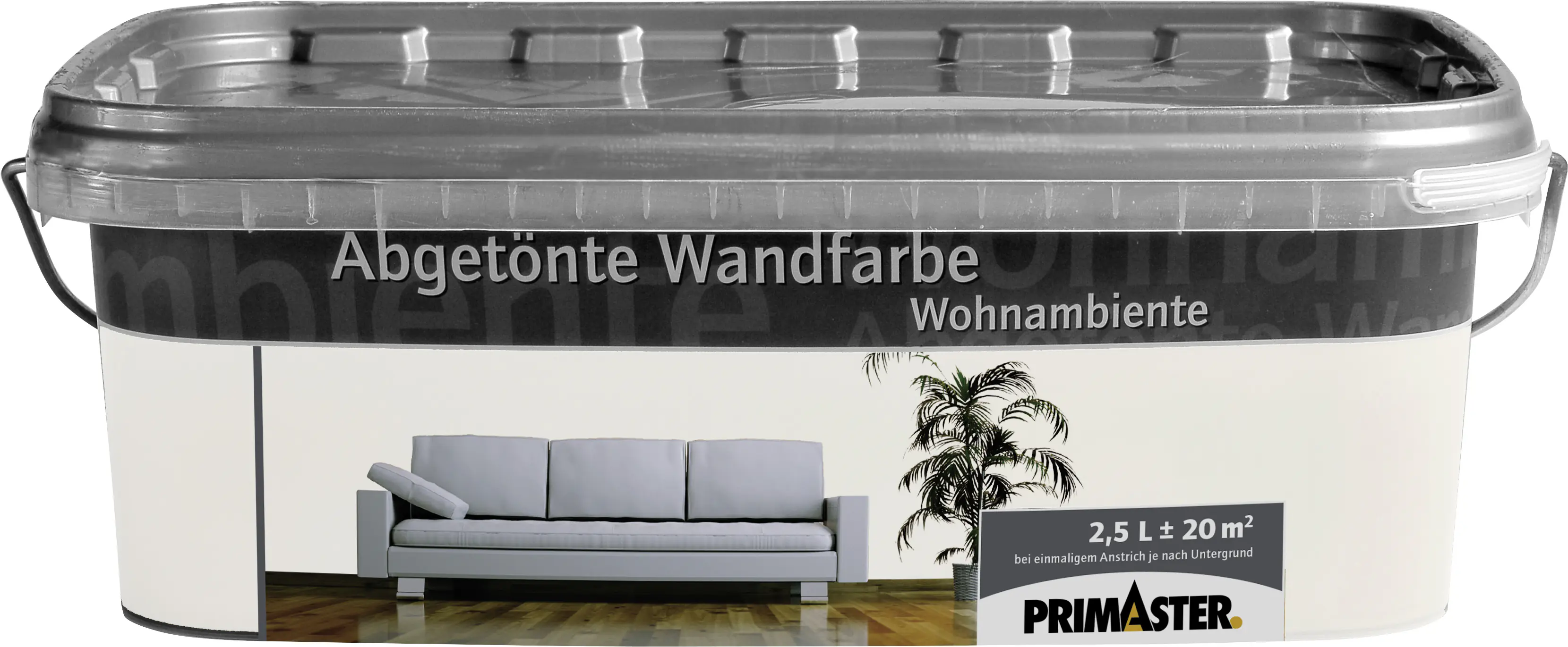 Primaster Wandfarbe Wohnambiente 2,5 L milch Primaster Wandfarbe Wohnambiente 2,5 L milch