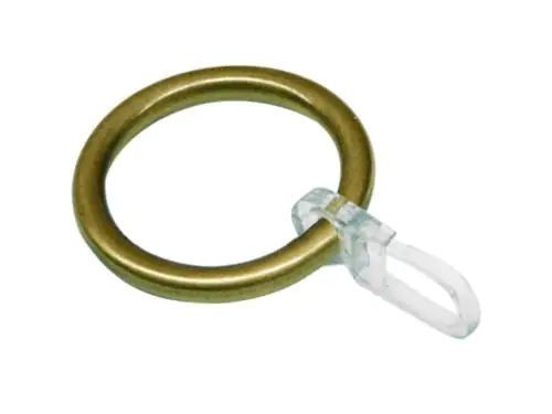 Gardinia Ringe mit Gleiteinlage, Ø 22/25 mm, bronze