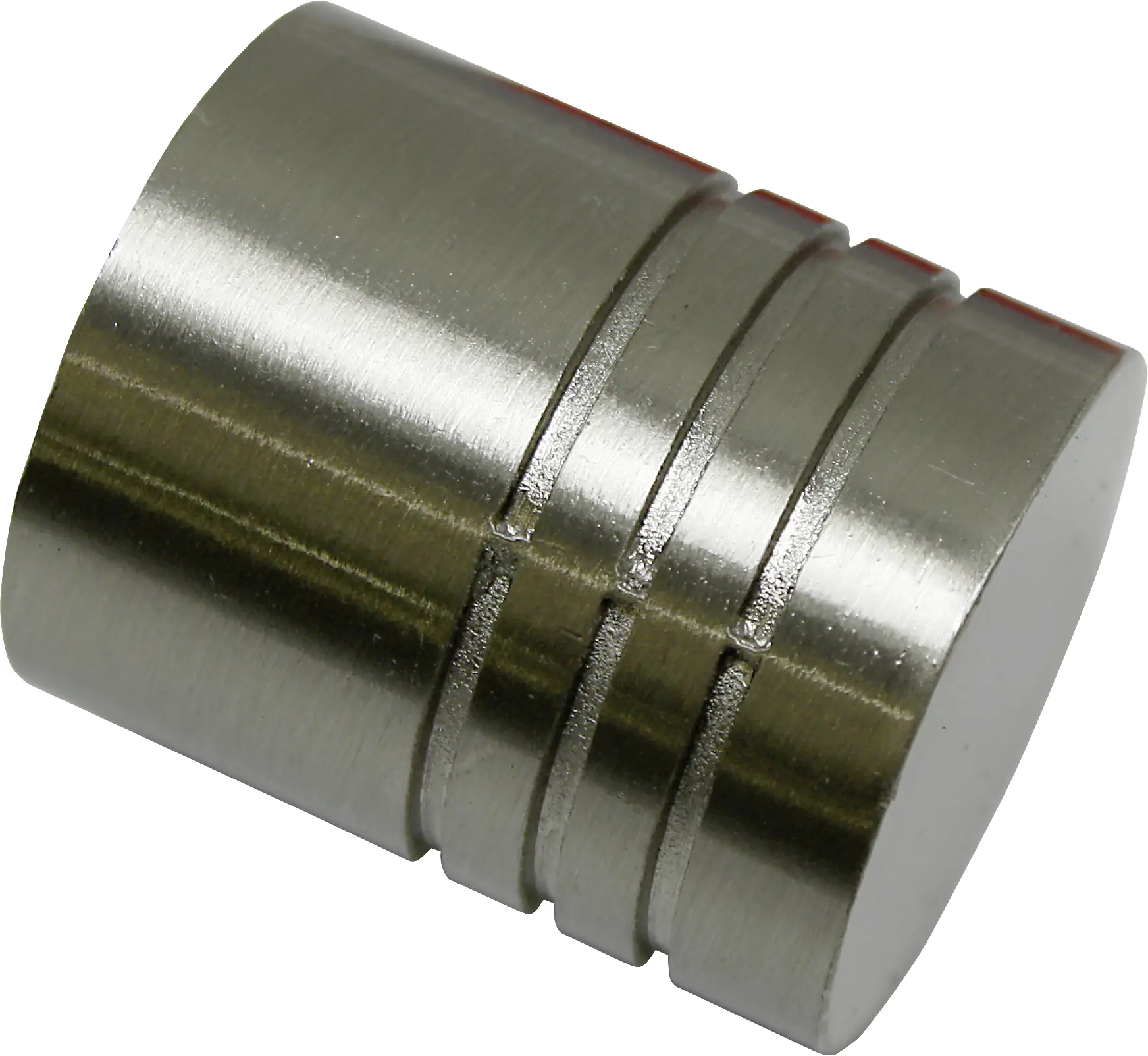 Gardinia Endknopf Zylinder zu Stilprogramm Chicago, Ø 20 mm edelstahl-optik Gardinia Endknopf Zylinder zu Stilprogramm Chicago, Ø 20 mm edelstahl-optik