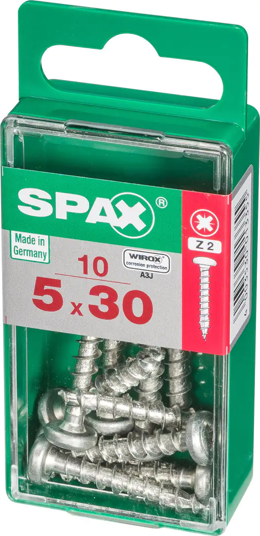 Spax Universalschrauben 5.0 x 30 mm TX 20 - 10 Stk.