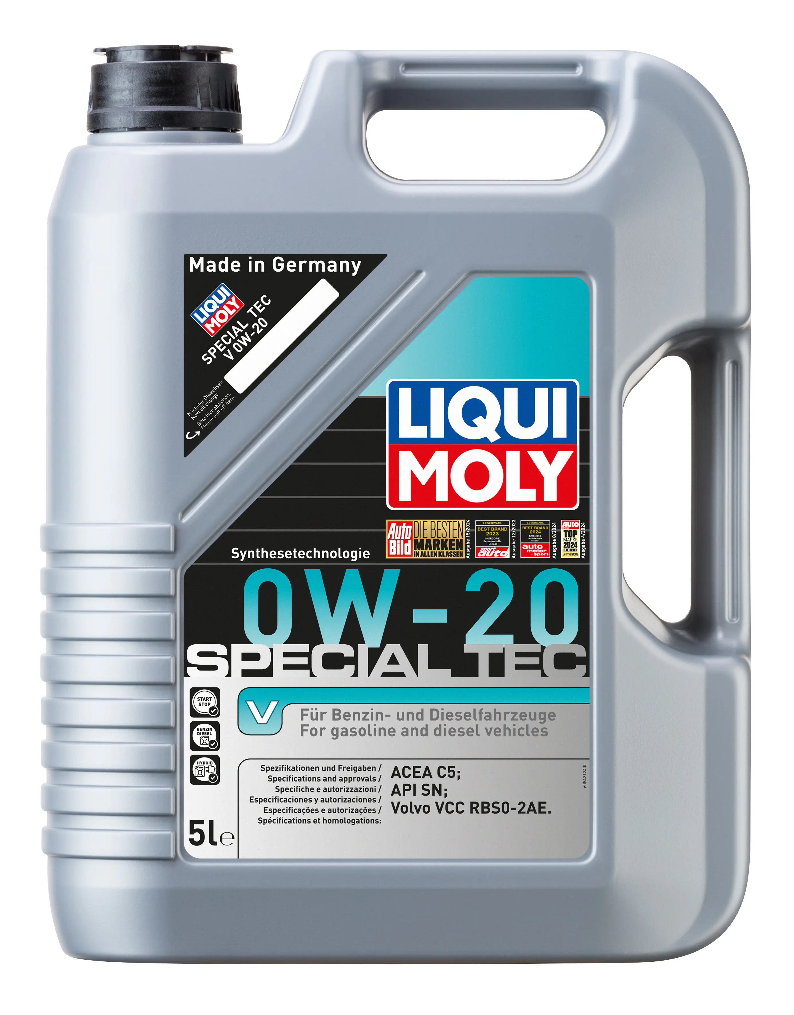 Liqui Moly Motoröl Special Tec V 0W-20 5 L 