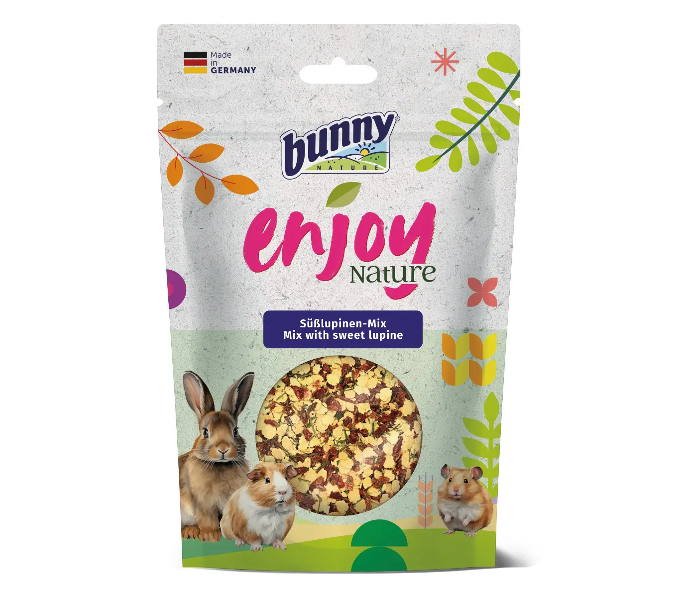 Bunny Nature Nagersnack enjoy Nature Süßlupinen-Mix 100 g