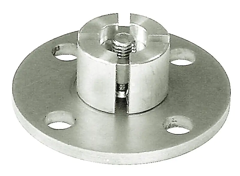 Treba E14 Bodenbefestigung Edelstahl V2A