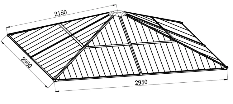 Primaster Ersatzdach zu Pavillion Boston