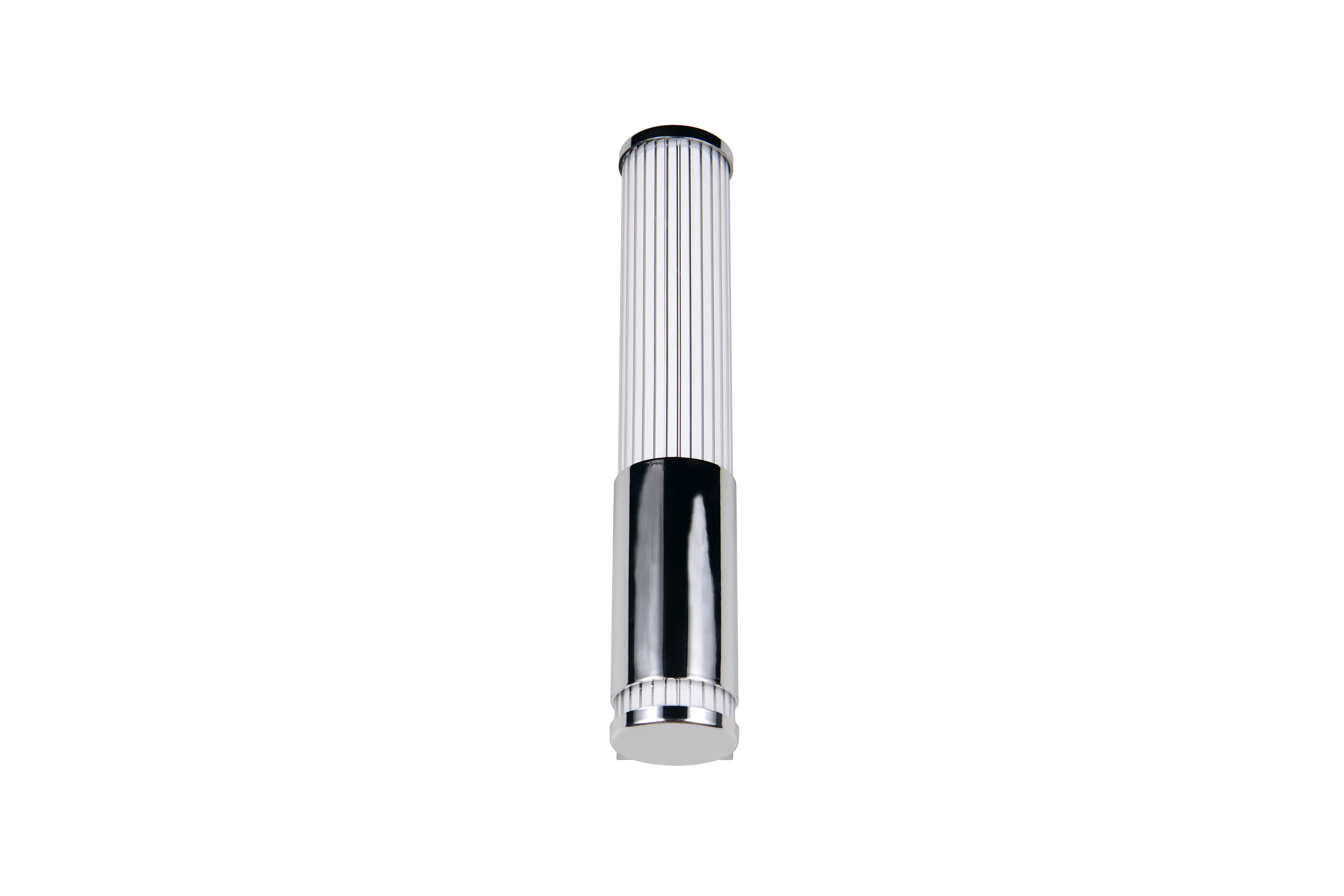 Trio LED-Wandleuchte Stefano chrom mit Steckdose CCT