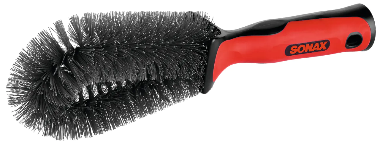 Sonax Felgenbürste rund rot schwarz