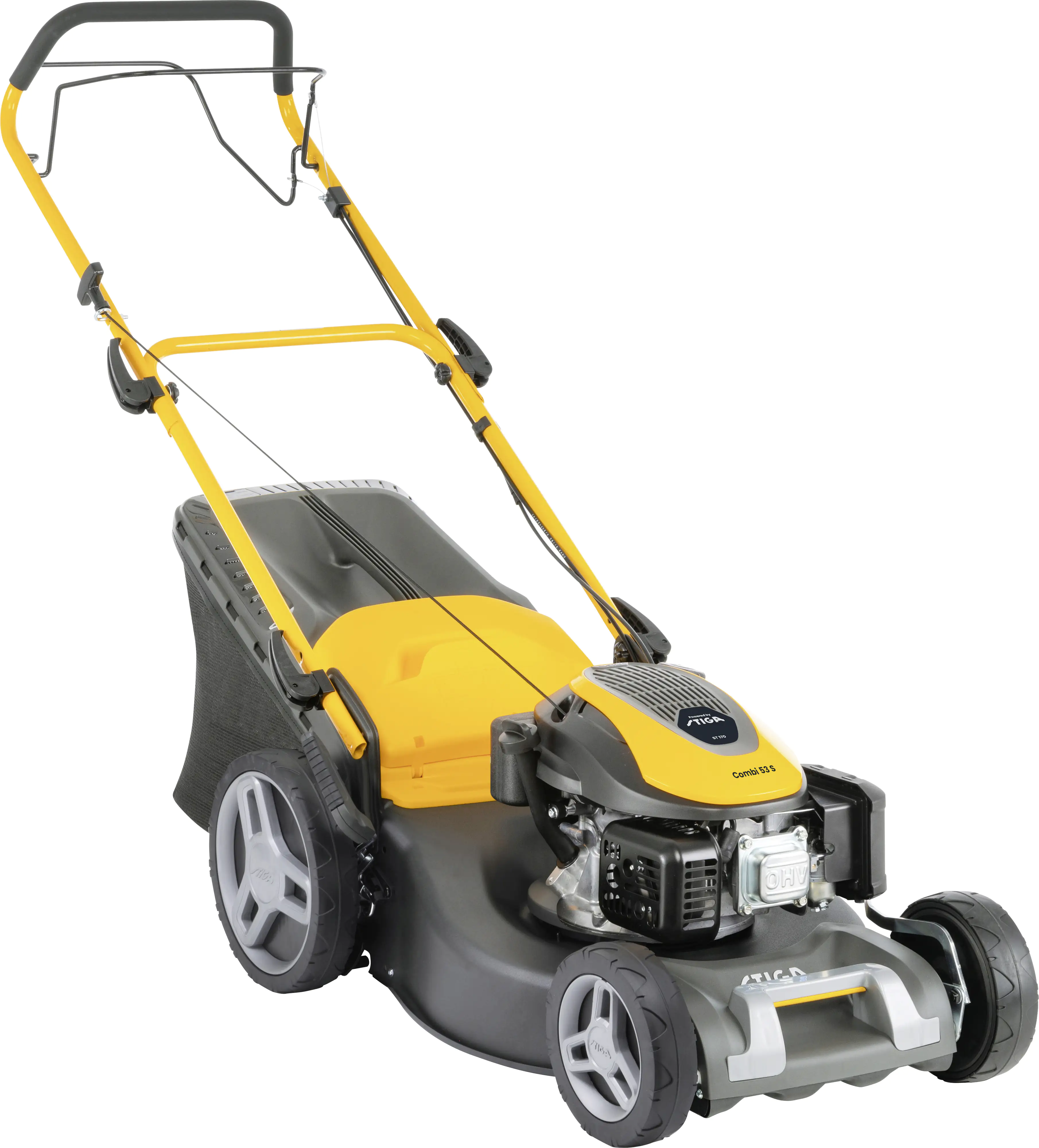 Stiga Benzin Rasemäher Combi 53 S 51 cm Schnittbreite inkl. Zubehör