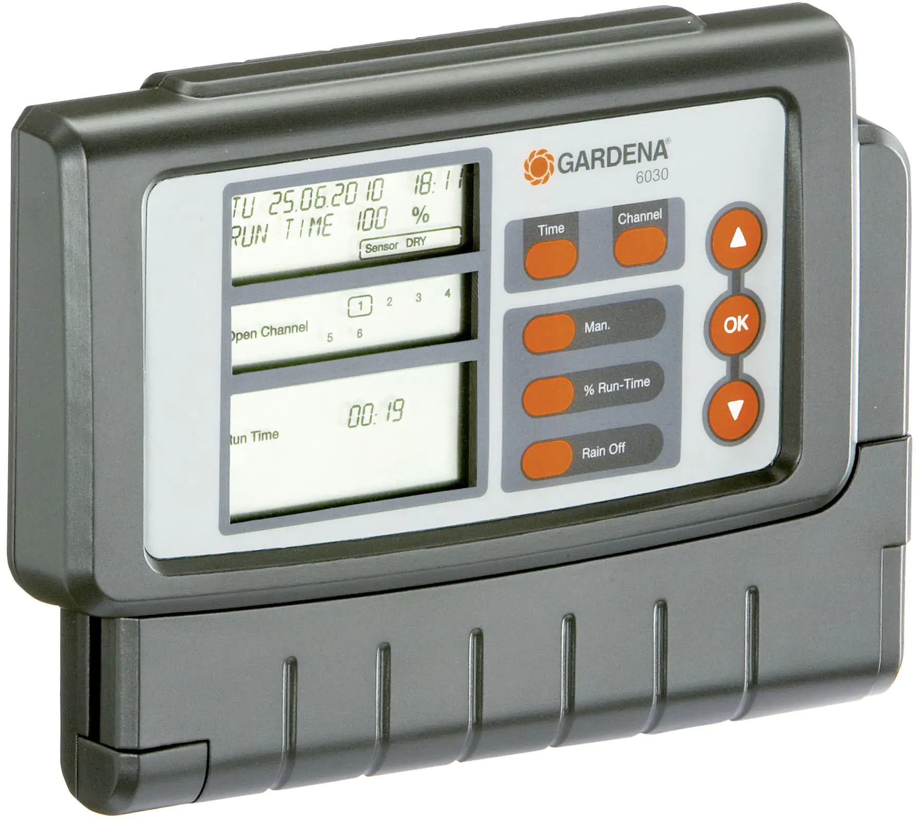 Gardena Bewässerungssteuerung 6030 bis zu 6 Bewässerungsventile Gardena Bewässerungssteuerung 6030 bis zu 6 Bewässerungsventile