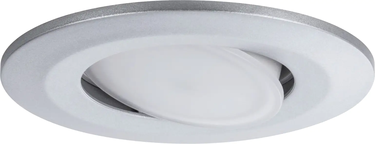 Paulmann HomeSpa 3er Set LED Einbauleuchte Calla chrom 9 cm schwenkbar