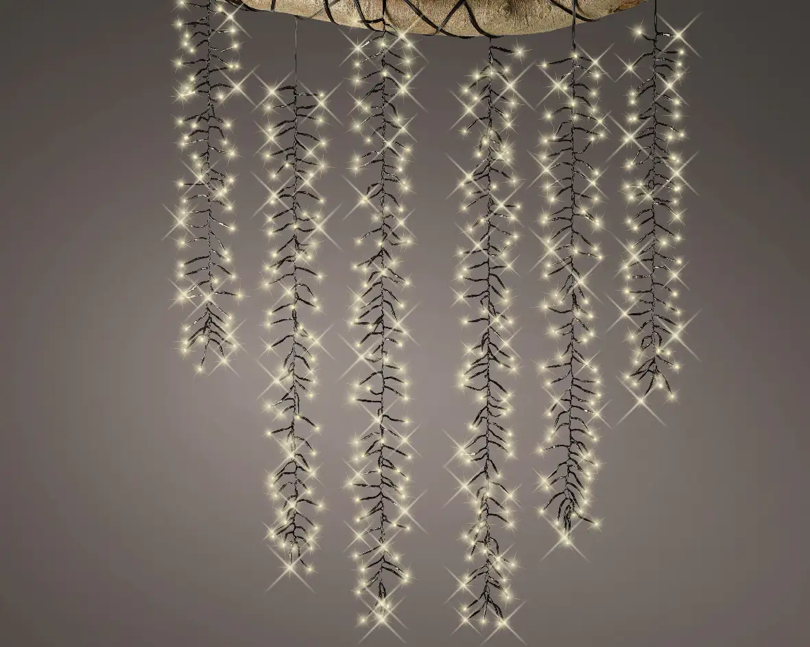 8720194938256 Kaemingk LED Kaskaden Weihnachtsbeleuchtung mit 480 Lichter 200 cm