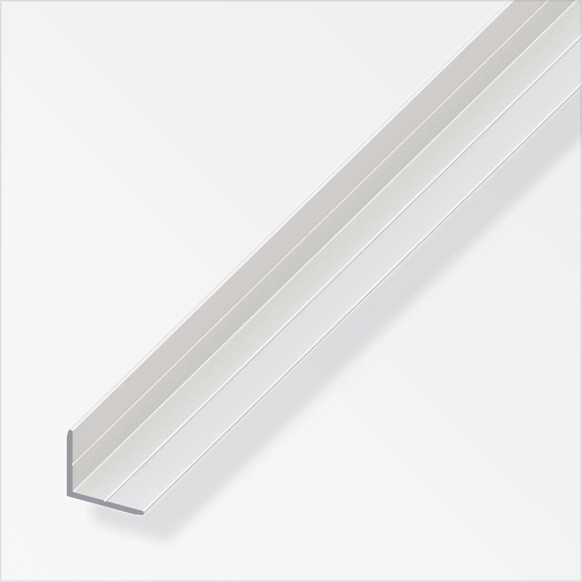 alfer clampline-Winkel-Profil 2 m, 21 x 19 mm Aluminium eloxiert silber