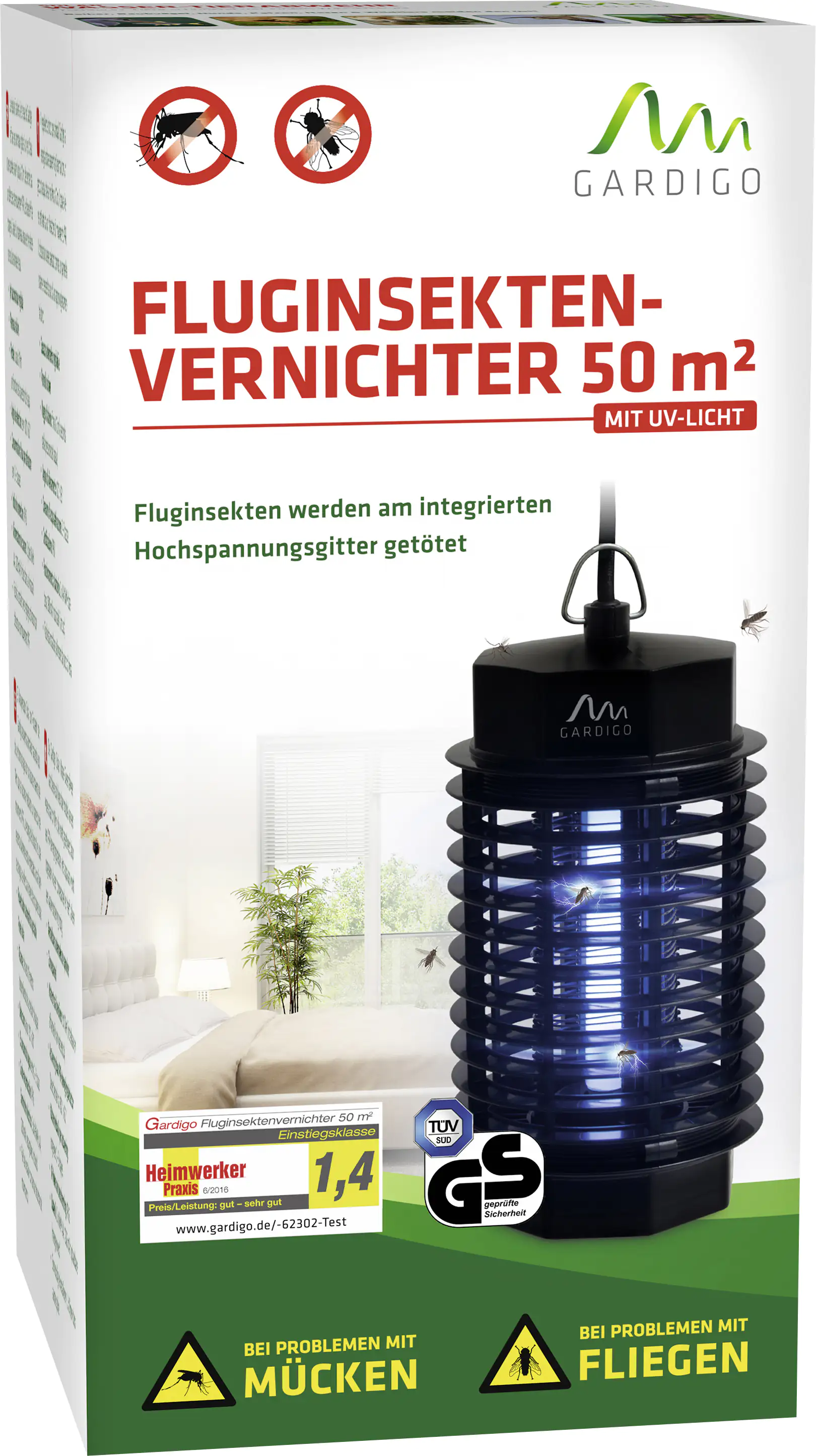 Gardigo Fluginsektenvernichter 50 m² Gardigo Fluginsektenvernichter 50 m²