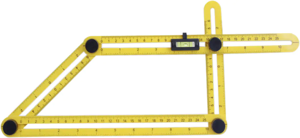 Universalschablone Templater mit Wasserwaage