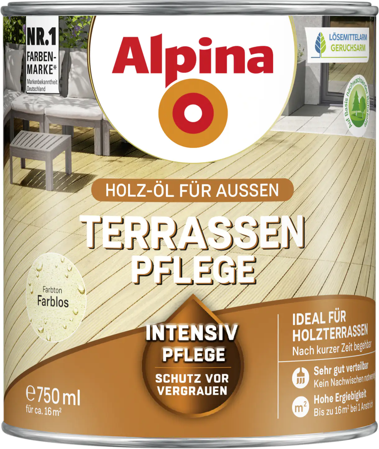 Alpina Terrassen-Pflege 0,75 L farblos