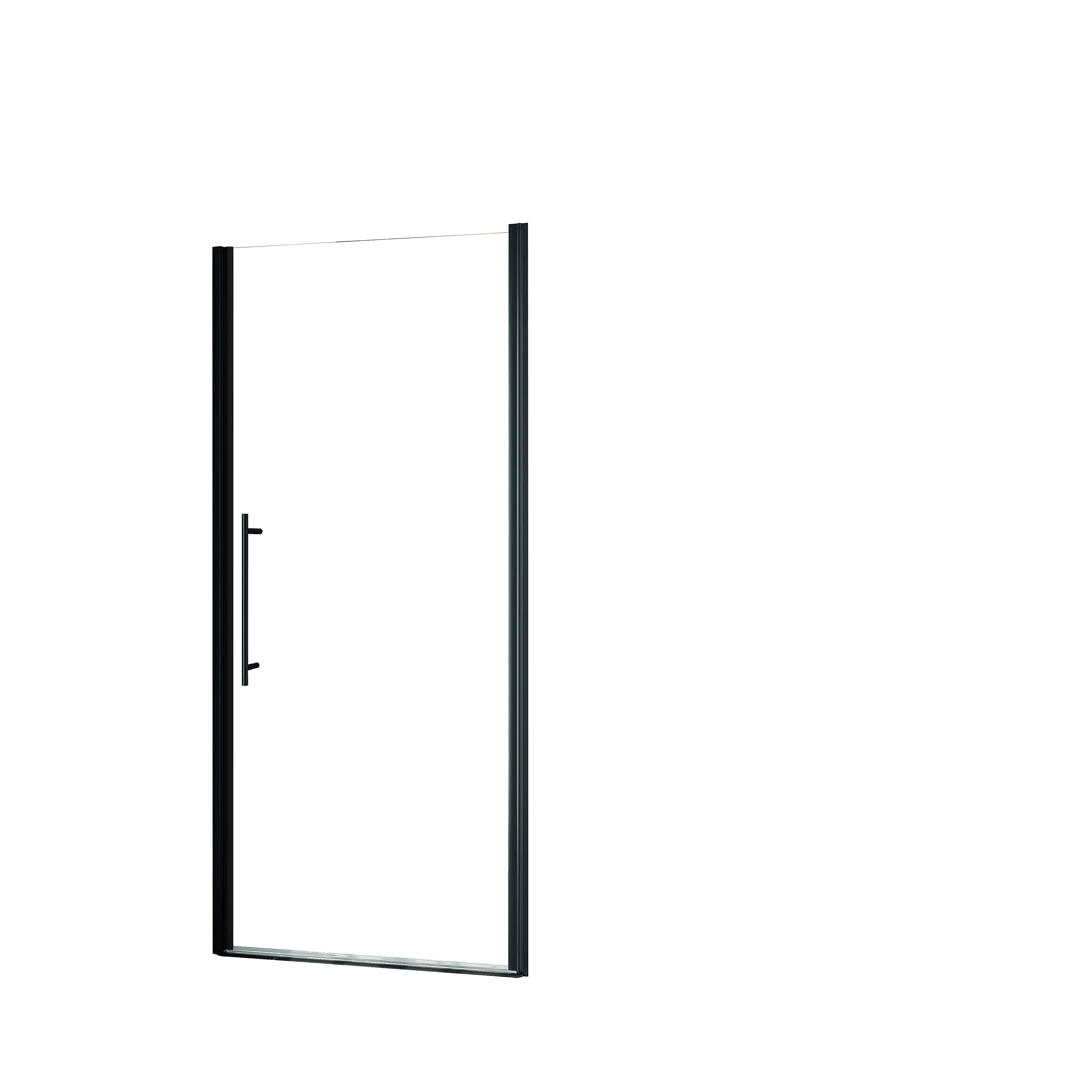 Schulte Drehtür in Nische Alexa Style 2.0 90 x 192 cm mattschwarz