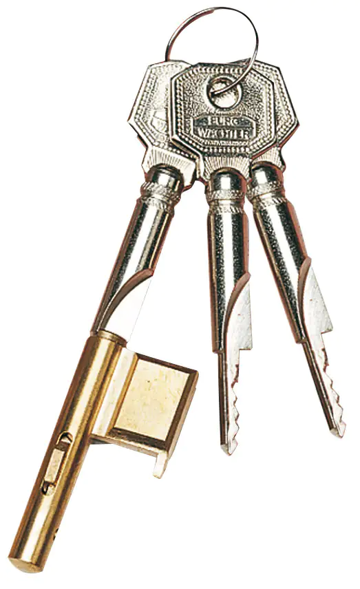 Burg Wächter Schlüssellochsperrer E700/3SB, mit Anschlag