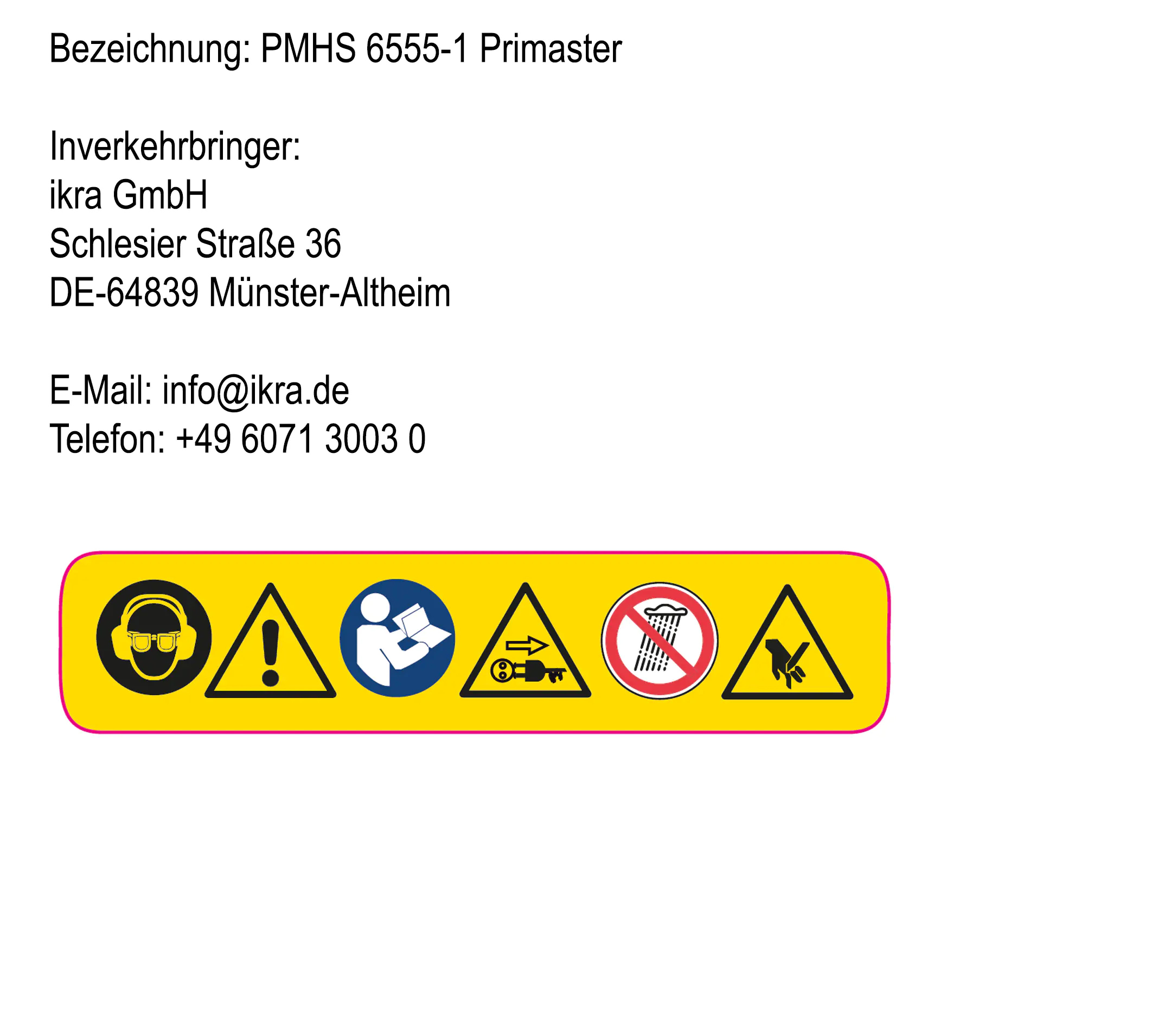 Primaster Elektro Heckenschere PMHS 6555-1 55 cm Schnittlänge