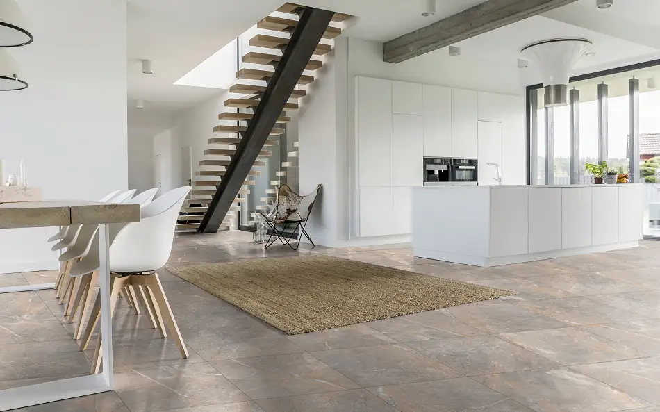 Bodenfliese Feinsteinzeug Alanya 60 x 60 cm grau