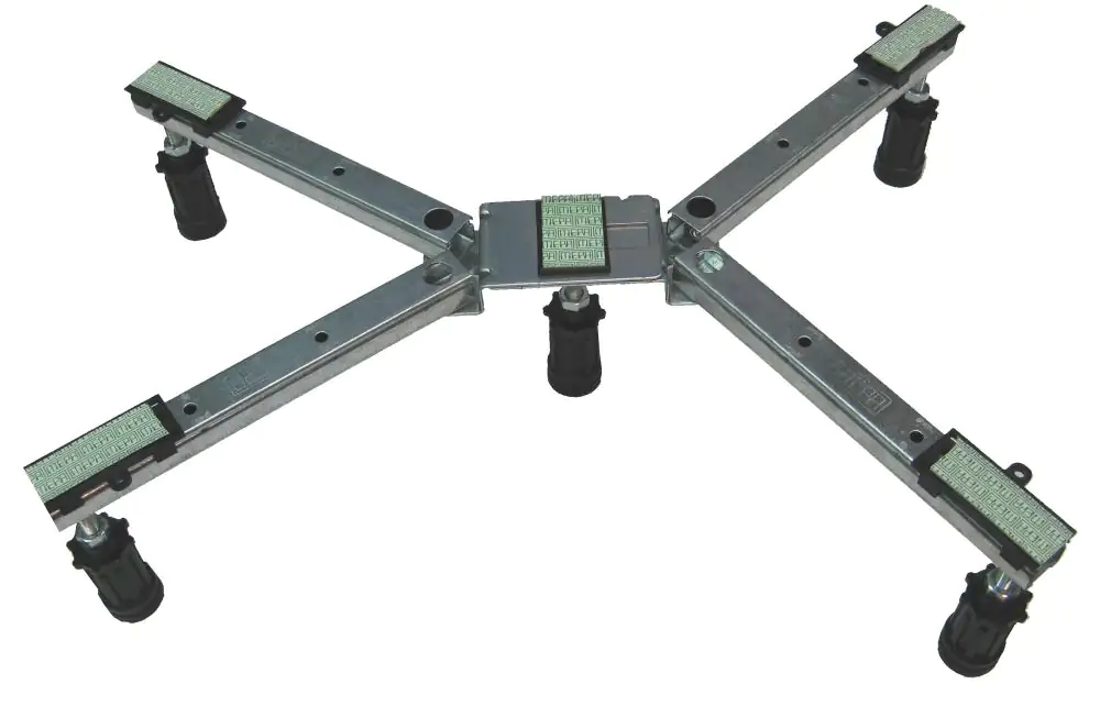 Mepa Montagefuss BW-5 Maxi für Stahl- und Acrylduschwannen Mepa Montagefuss BW-5 Maxi für Stahl- und Acrylduschwannen