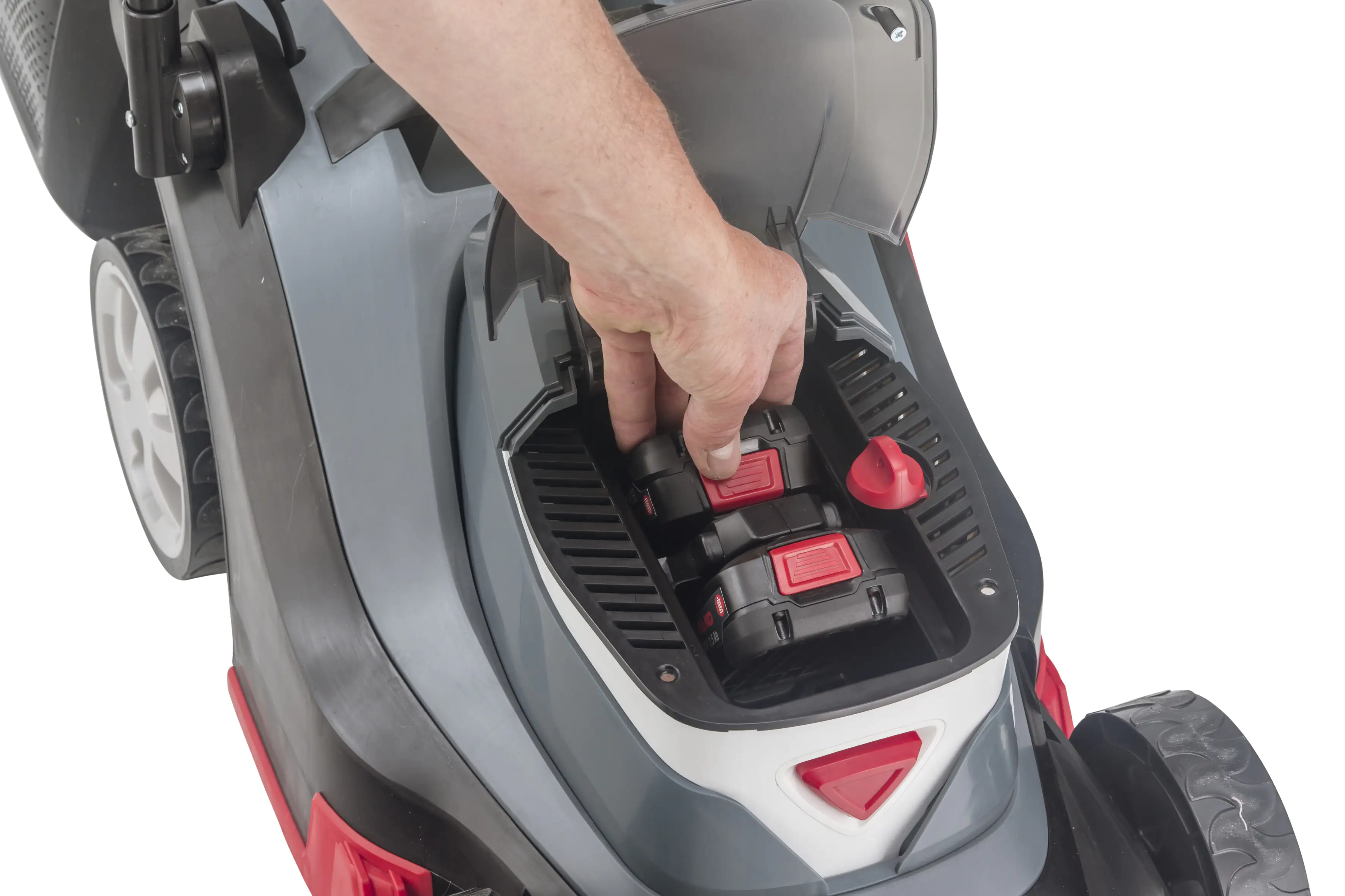 AL-KO Akku-Rasenmäher 3.82 Li Easy 2x 18 Volt 4 Ah inkl. Akku & Ladegerät