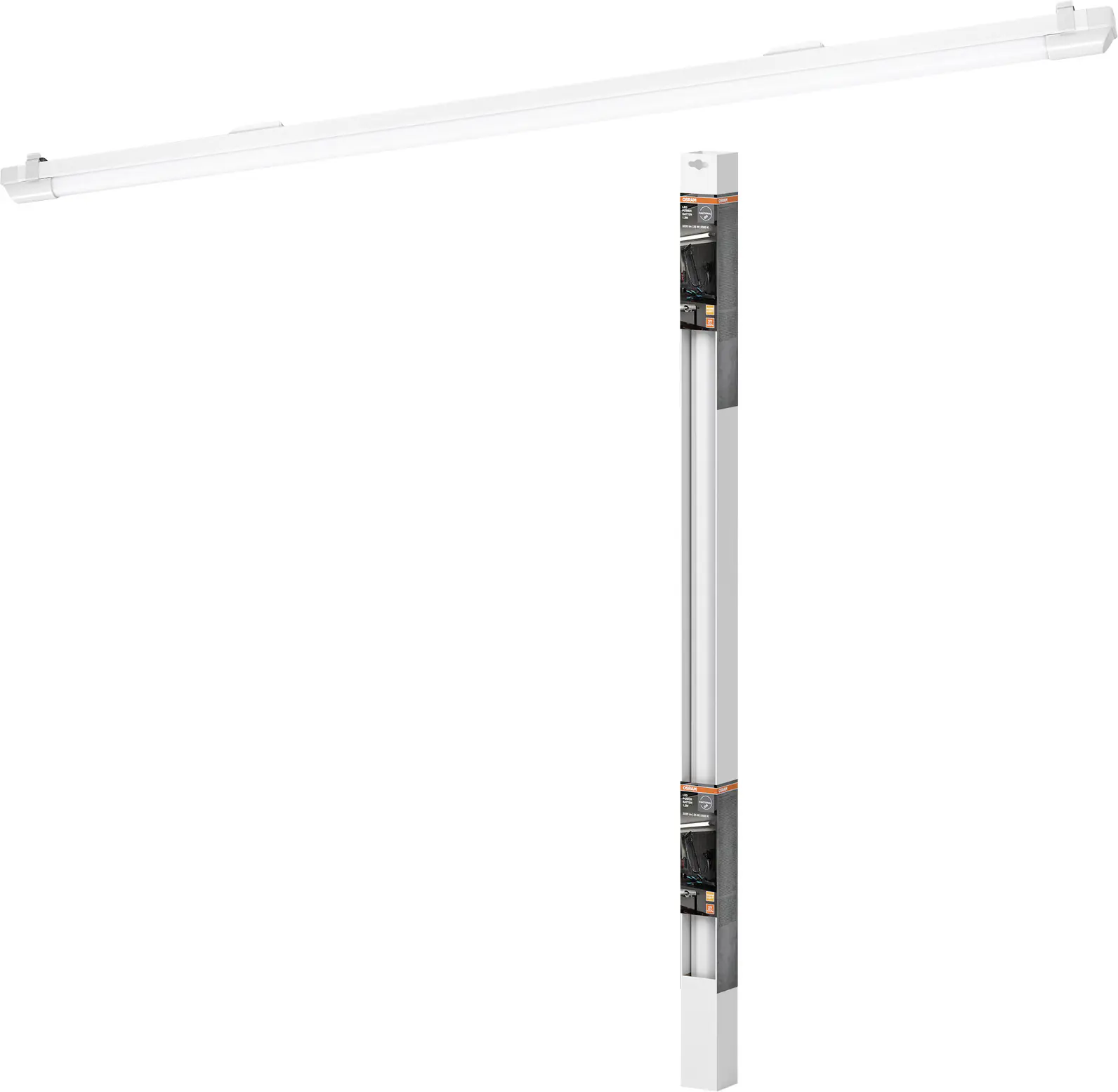 Osram LED Lichtleiste Power Batten weiß 120 cm 25 W warmweiß