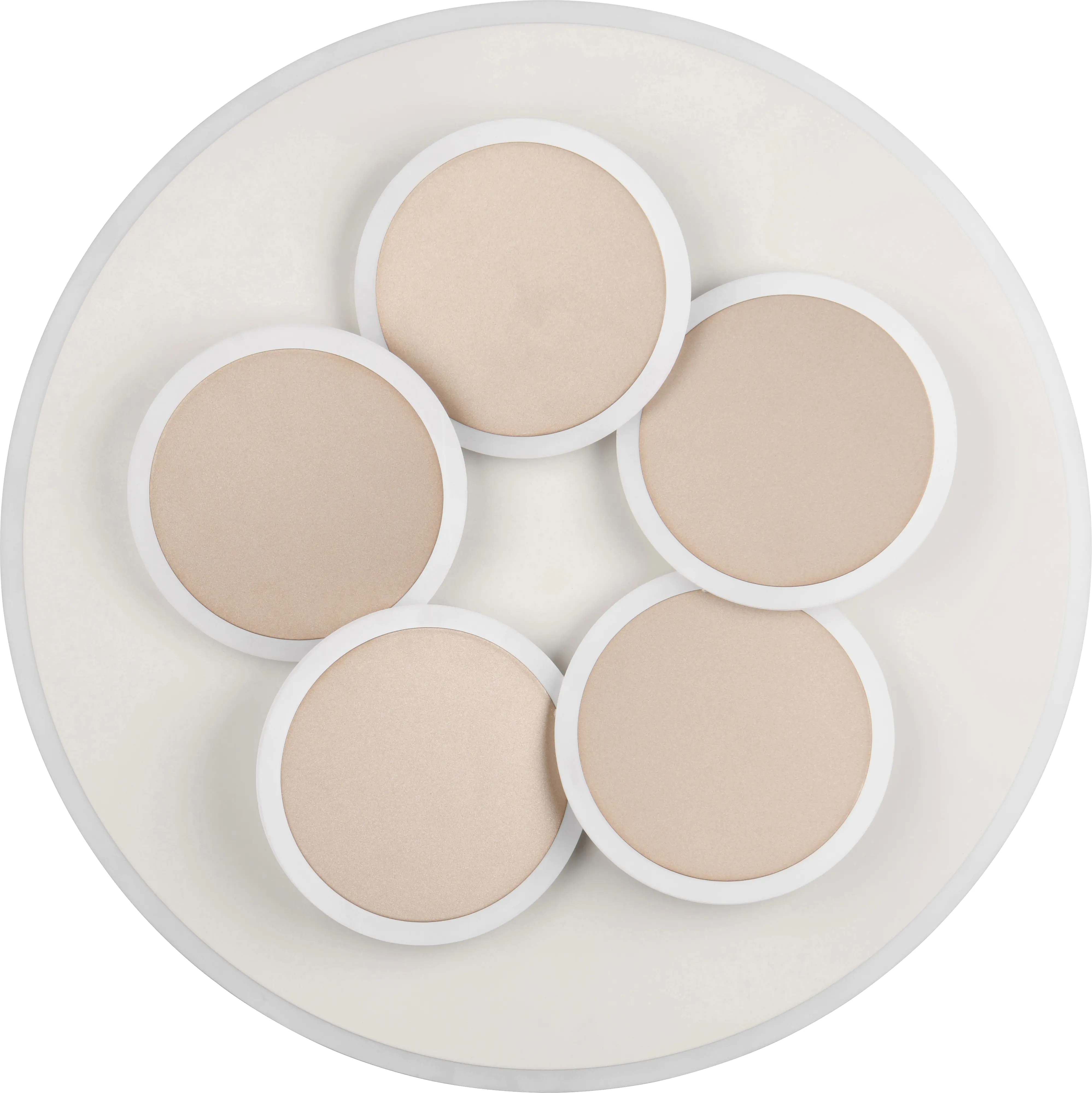 Trio Leuchten LED Deckenleuchte Mandala 35W warmweiß-kaltweiß Trio Leuchten LED Deckenleuchte Mandala 35W warmweiß-kaltweiß