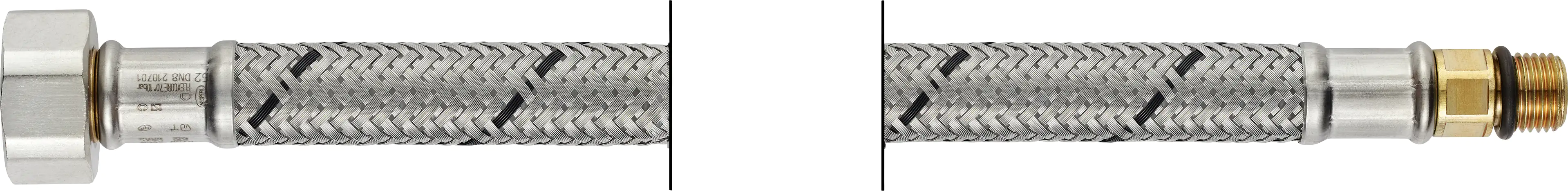 7611038184827 FLEXO Anschlussschlauch FLEXO® IG 3/8" x AGK M10x1 DN8, 50 cm