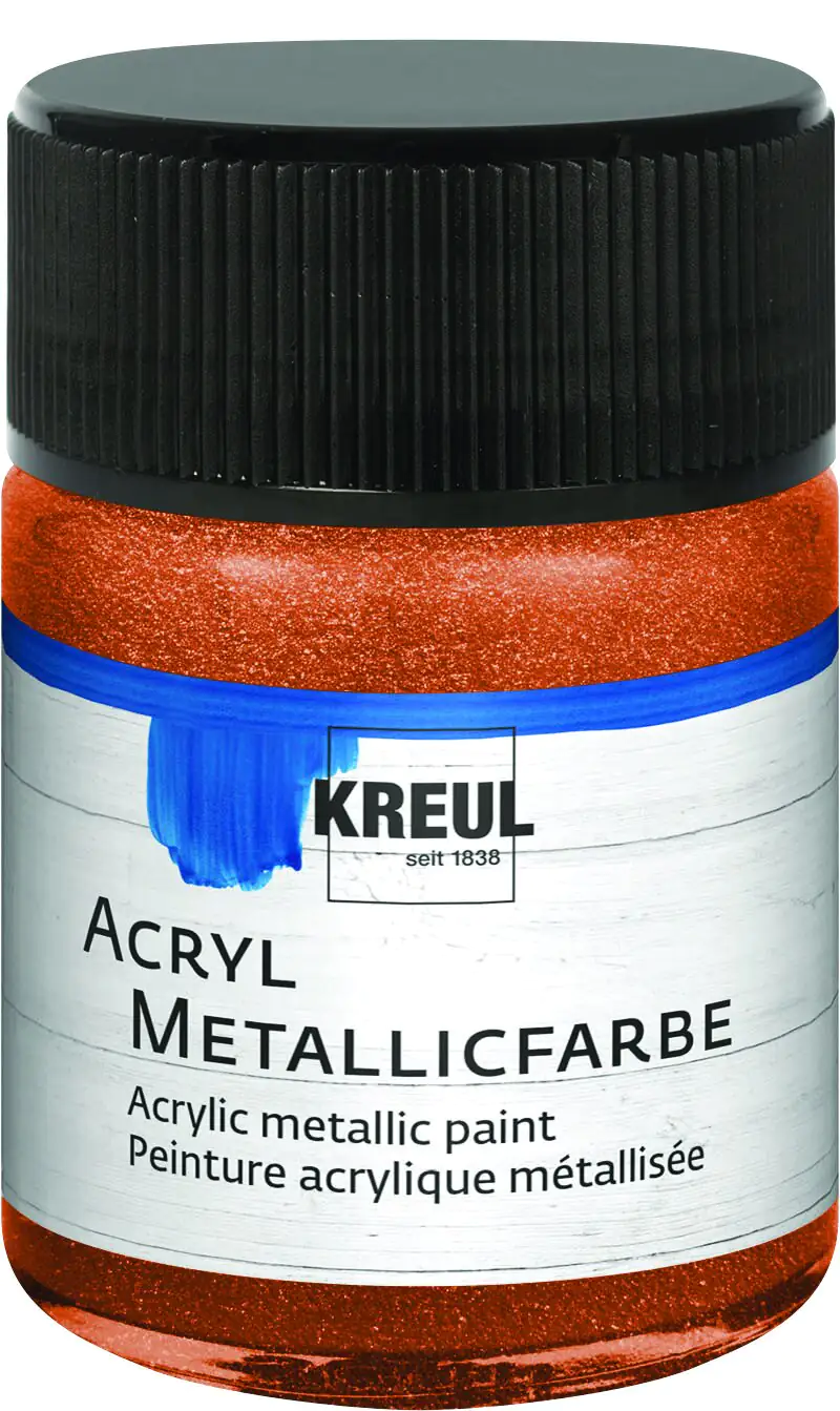 Kreul Acryl Metallicfarbe kupfer 50 ml Kreul Acryl Metallicfarbe kupfer 50 ml