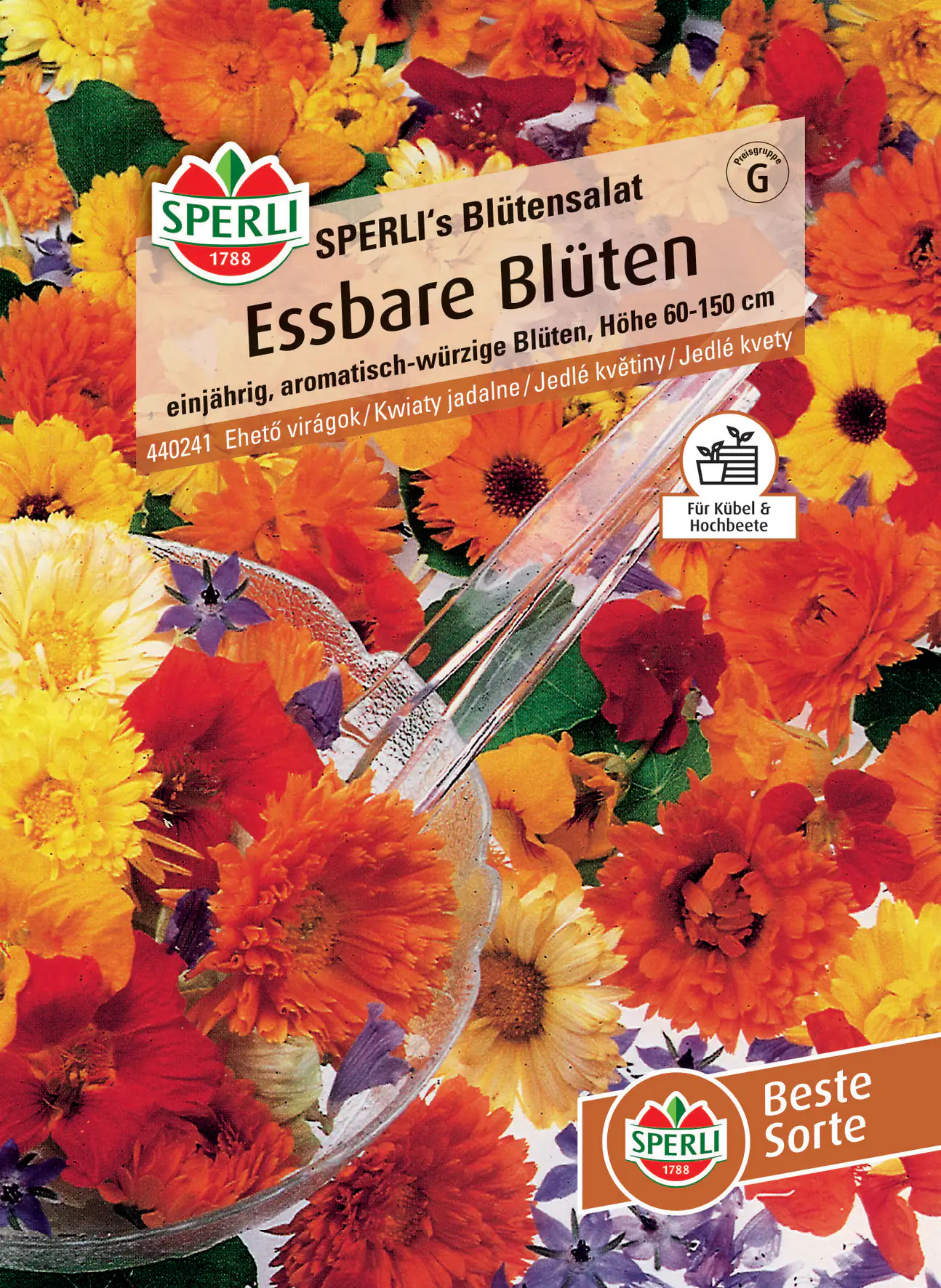 Sperli Essbare Blüten SPERLI's Blütensalat