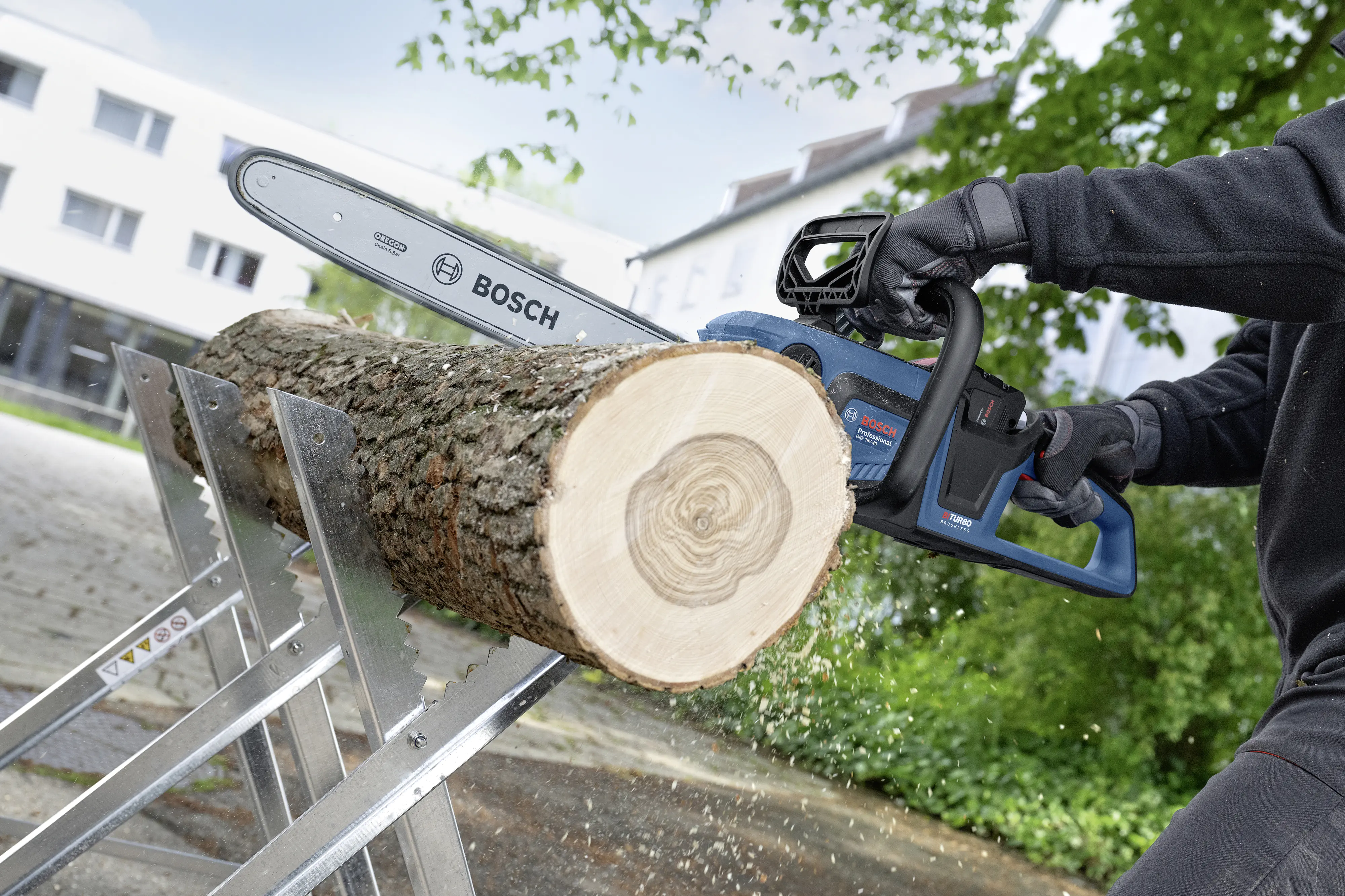 Bosch Professional Akku-Kettensäge Bosch GKE 18-40, solo