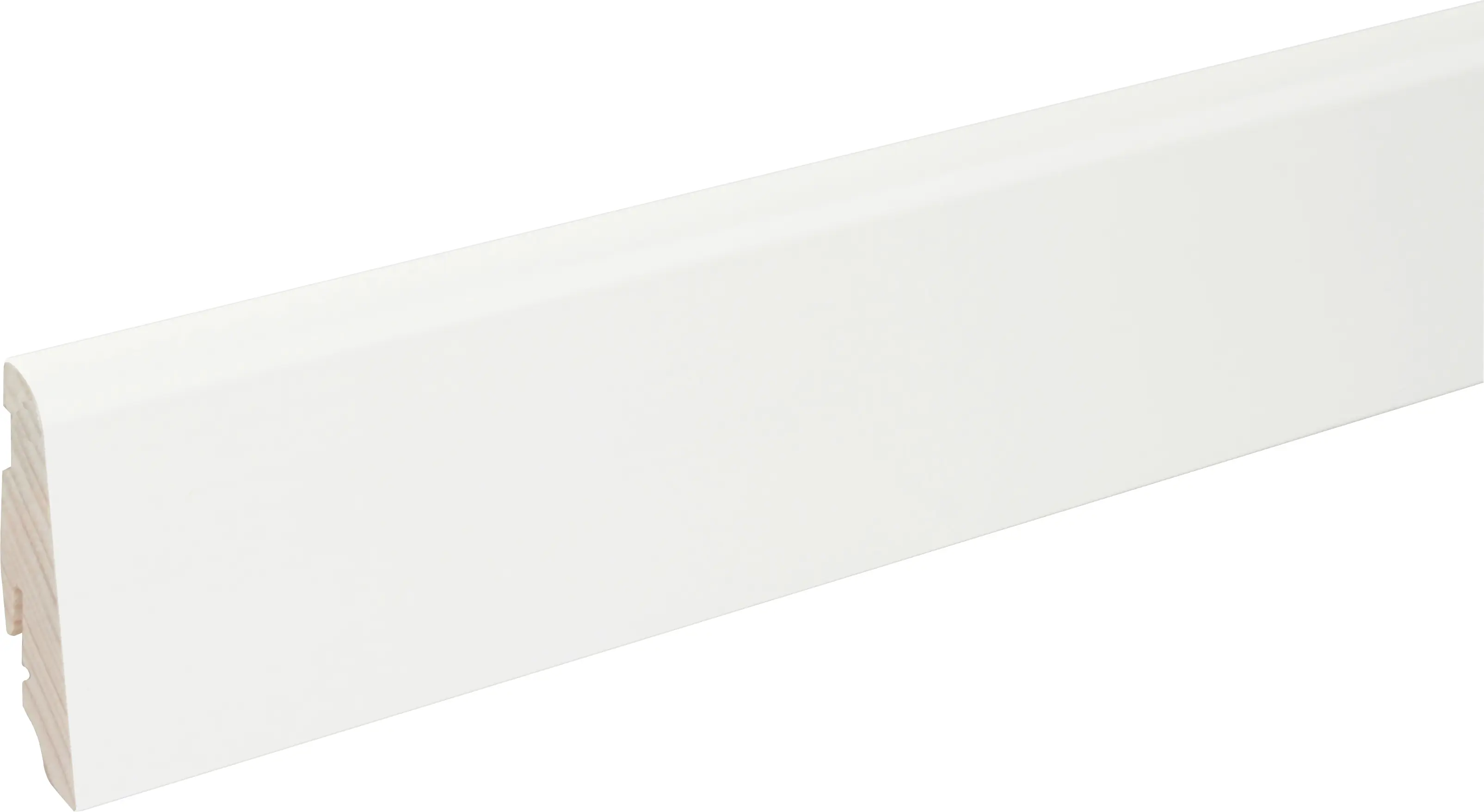 FN Neuhofer Sockelleiste gerundet 250 cm 58 x 19 mm Fichte oder Kiefer