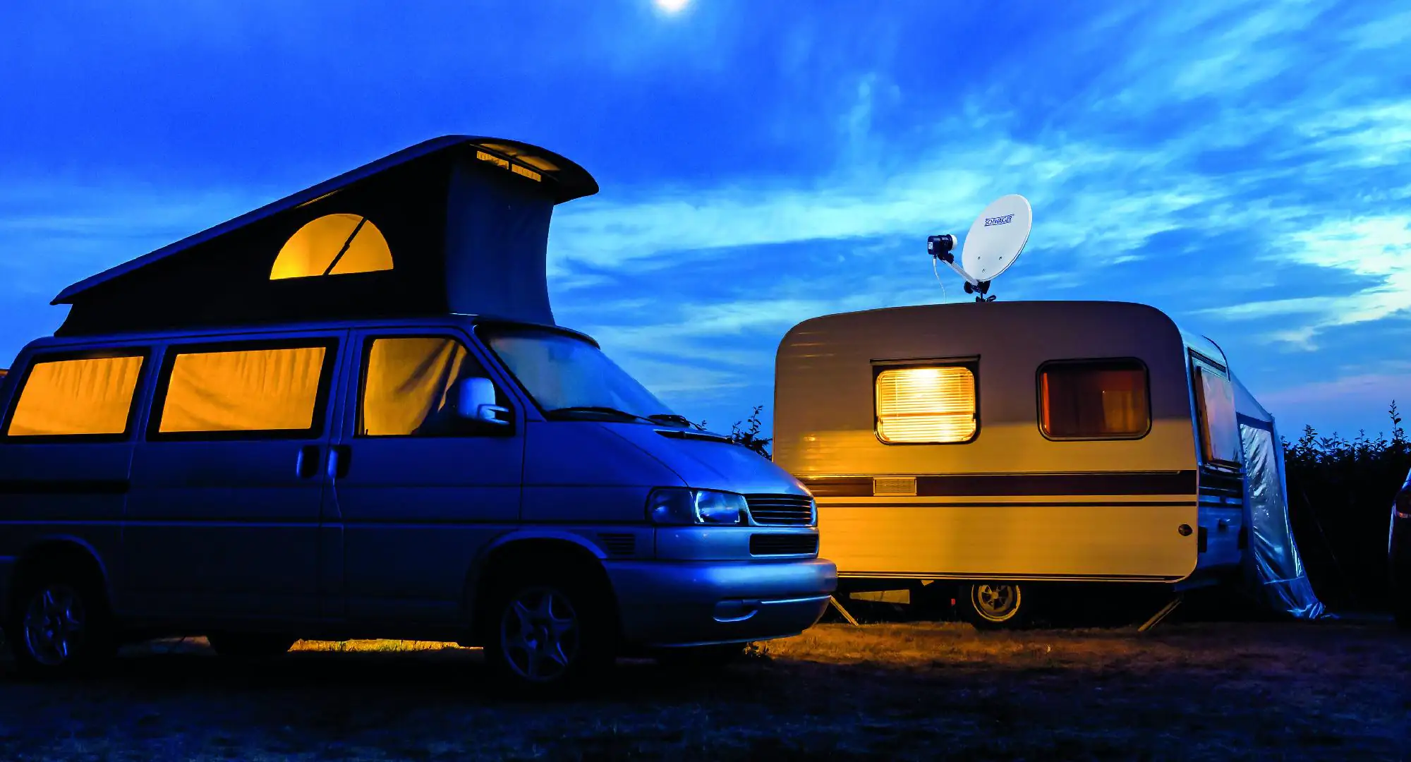 Schwaiger Camping SAT-Anlage Rundum Sorglos beim Camping