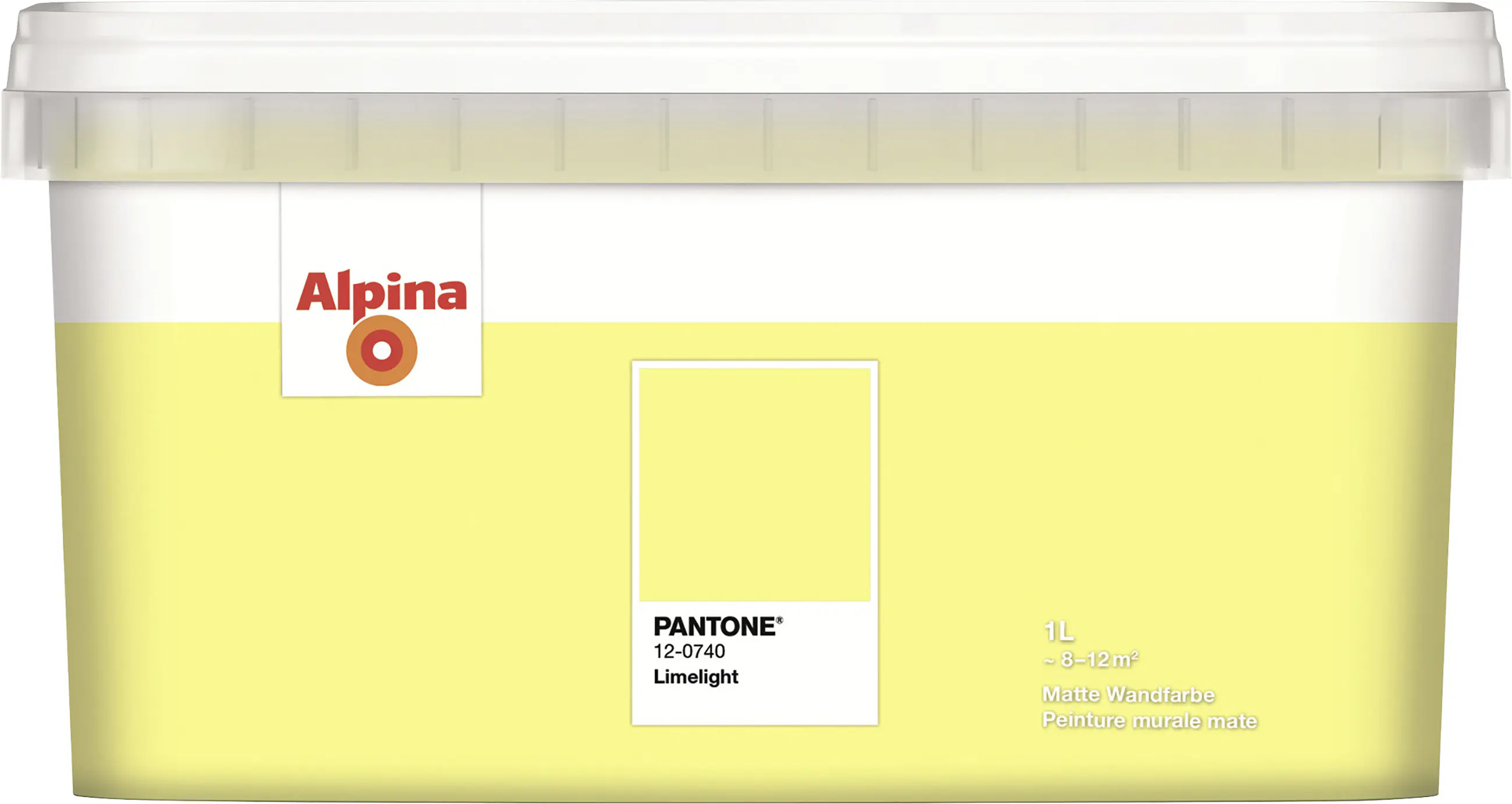 Alpina Wandfarbe Pantone matt limelight 1 L Alpina Wandfarbe Pantone matt limelight 1 L