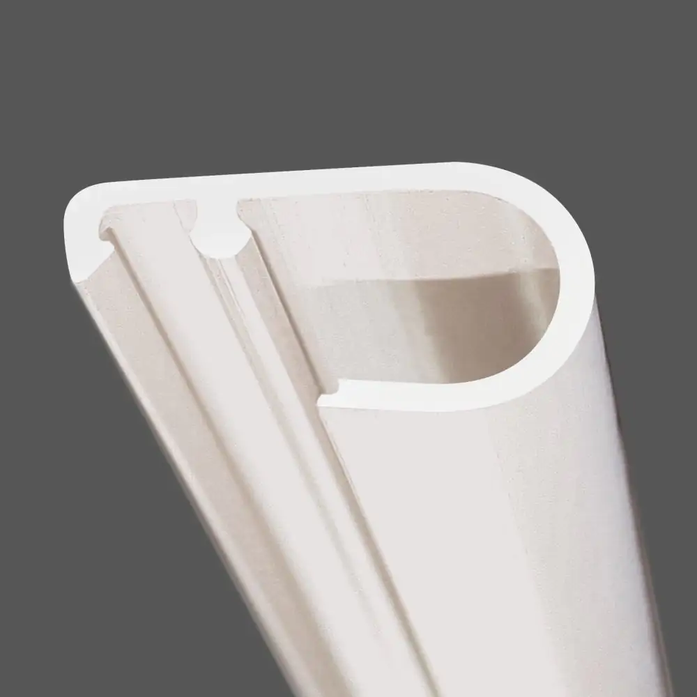 Meeth Rollladenablaufprofil weiß, 140 cm