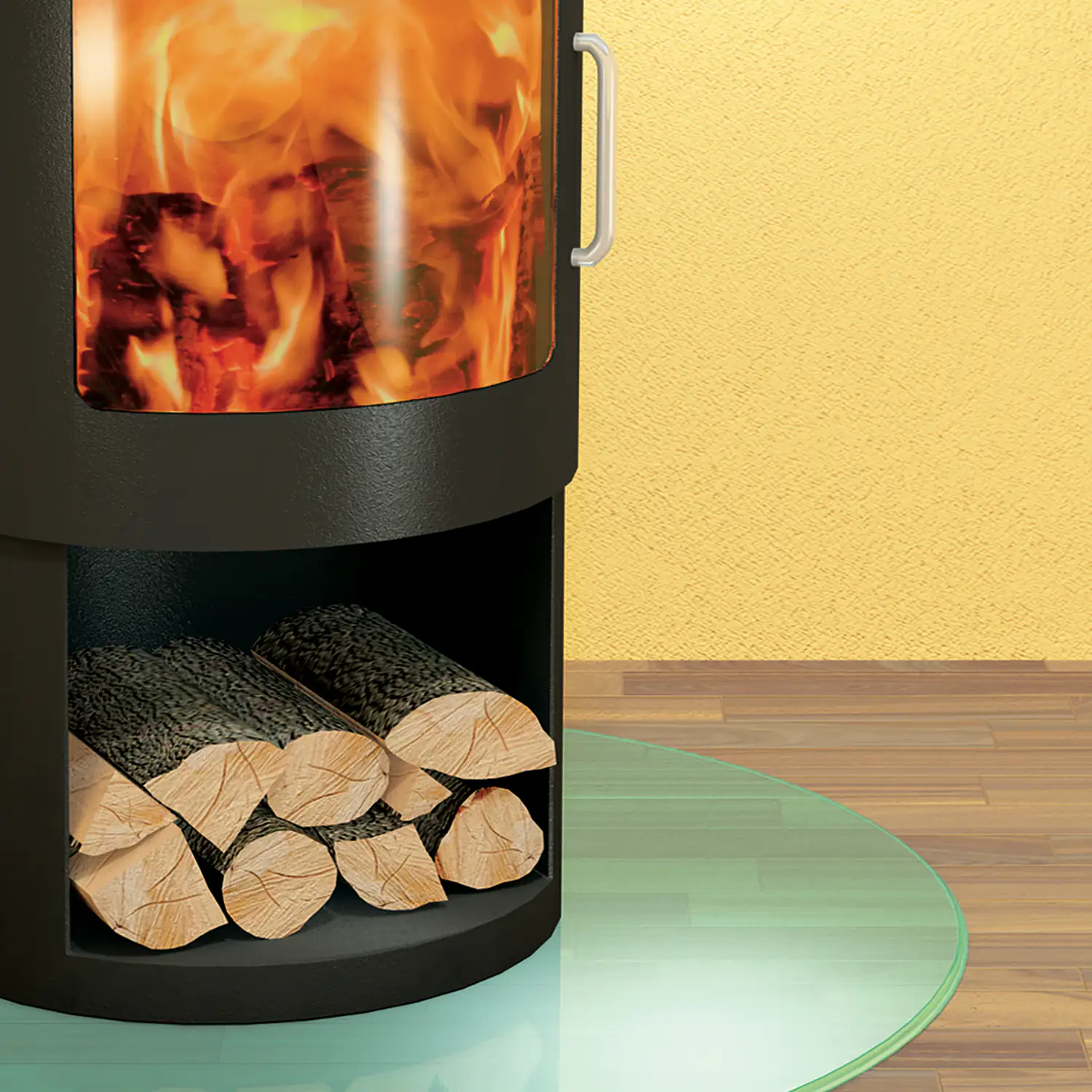 Wepos Kamin- und Ofenglasreiniger 750 ml