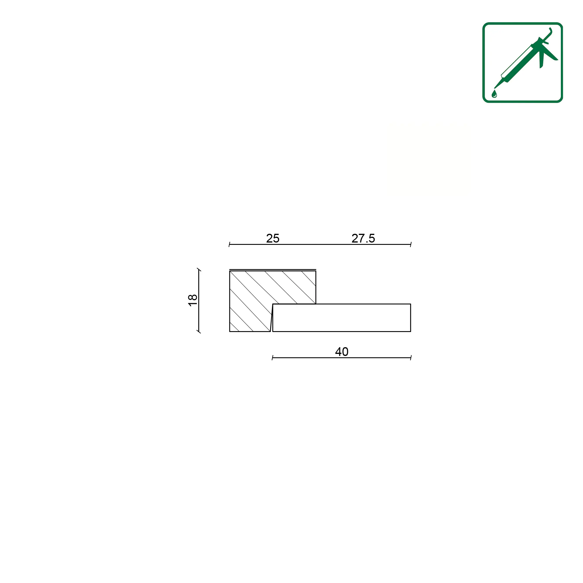 Neuhofer Abschlussleiste für Akustikpaneele 275 x 5,3 x 1,8 cm eiche Dekor Neuhofer Abschlussleiste für Akustikpaneele 275 x 5,3 x 1,8 cm eiche Dekor