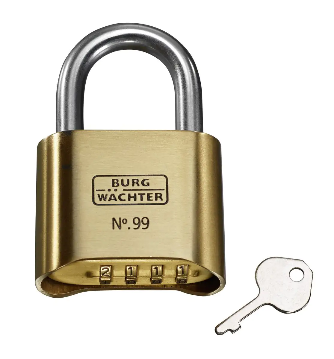 Burg Wächter Zahlenschloss No. 99 Ni 25.0 x 30.0 mm - 1 Stück Burg Wächter Zahlenschloss No. 99 Ni 25.0 x 30.0 mm - 1 Stück