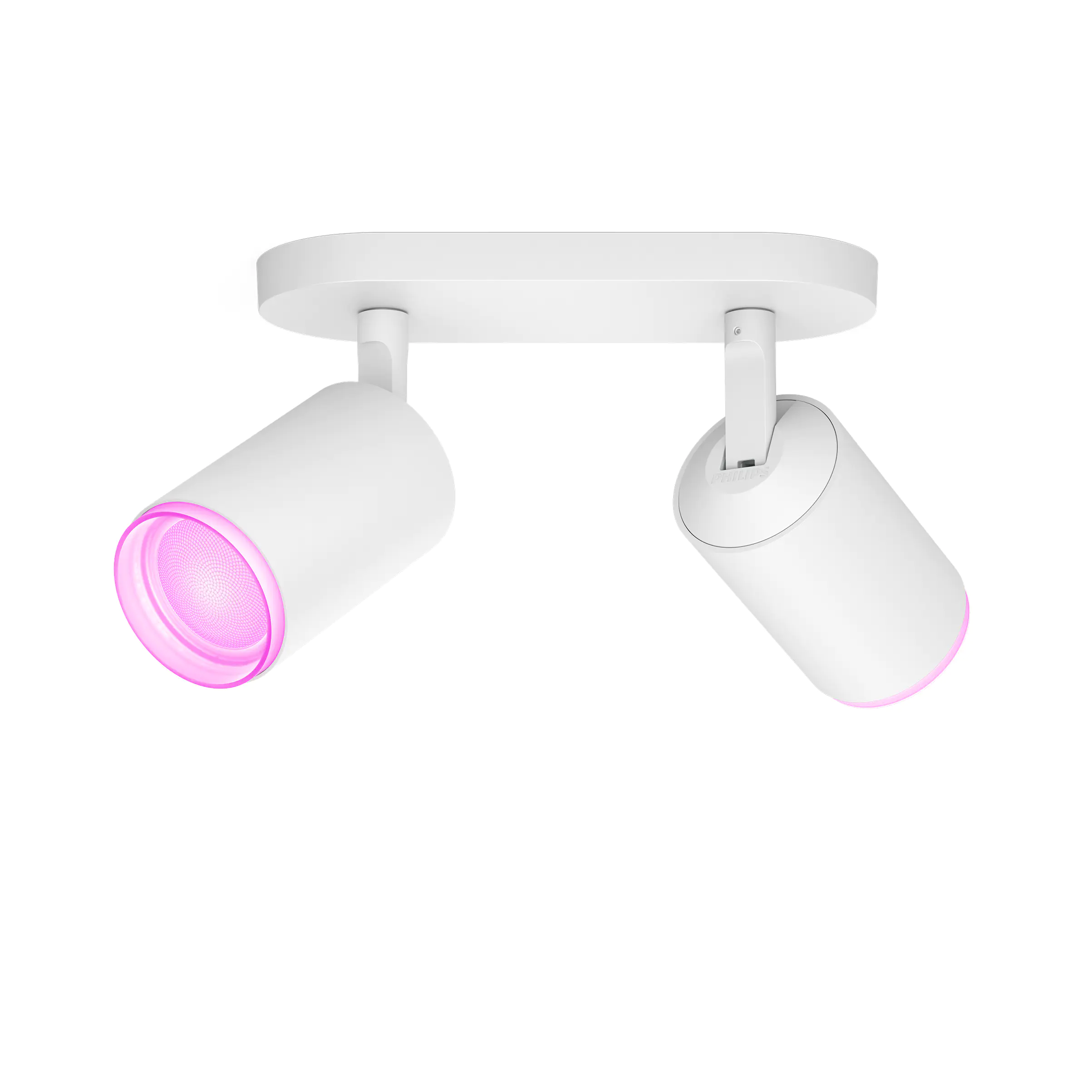 Philips 2er Spot Fugato 8,4W RGB weiß