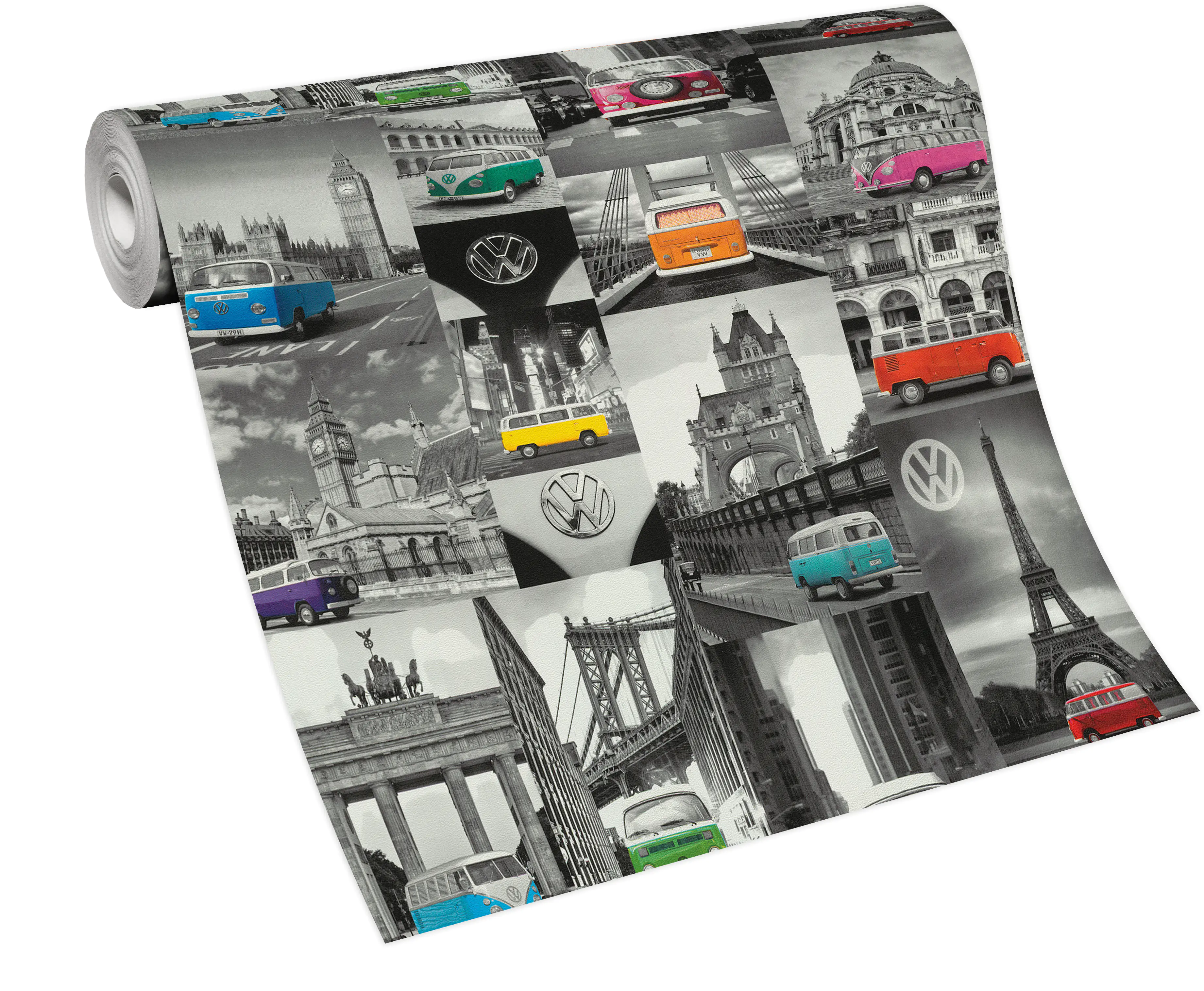 Erismann Vliestapete 42509-10 grafisch multicolor 10,05 x 0,53 m