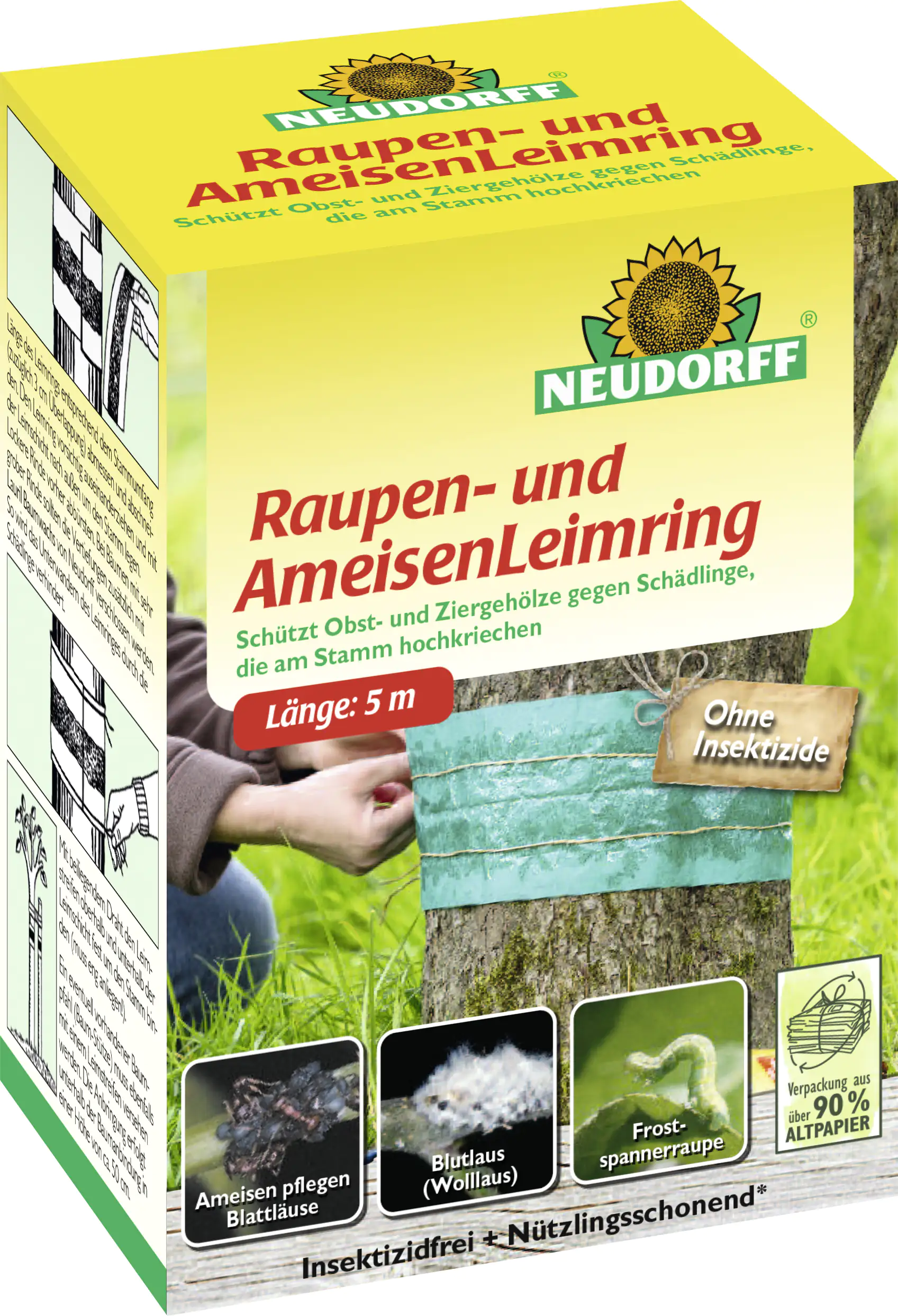 Raupen- und Ameisen-Leimring 5 m Raupen- und Ameisen-Leimring 5 m