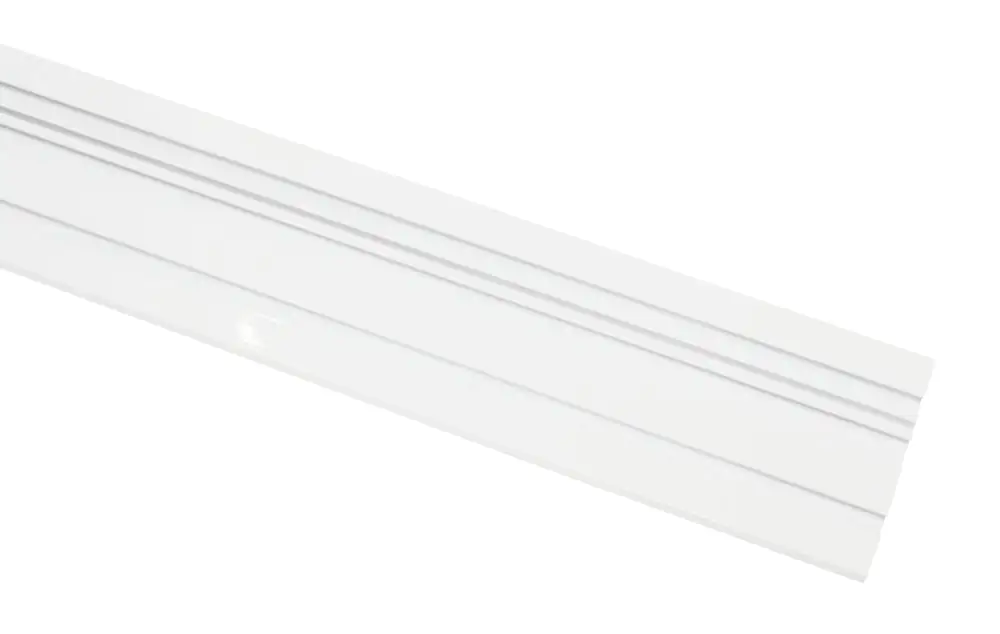 Gardinia Aluminium-Vorhangschiene 3-läufig, weiß, 150 cm