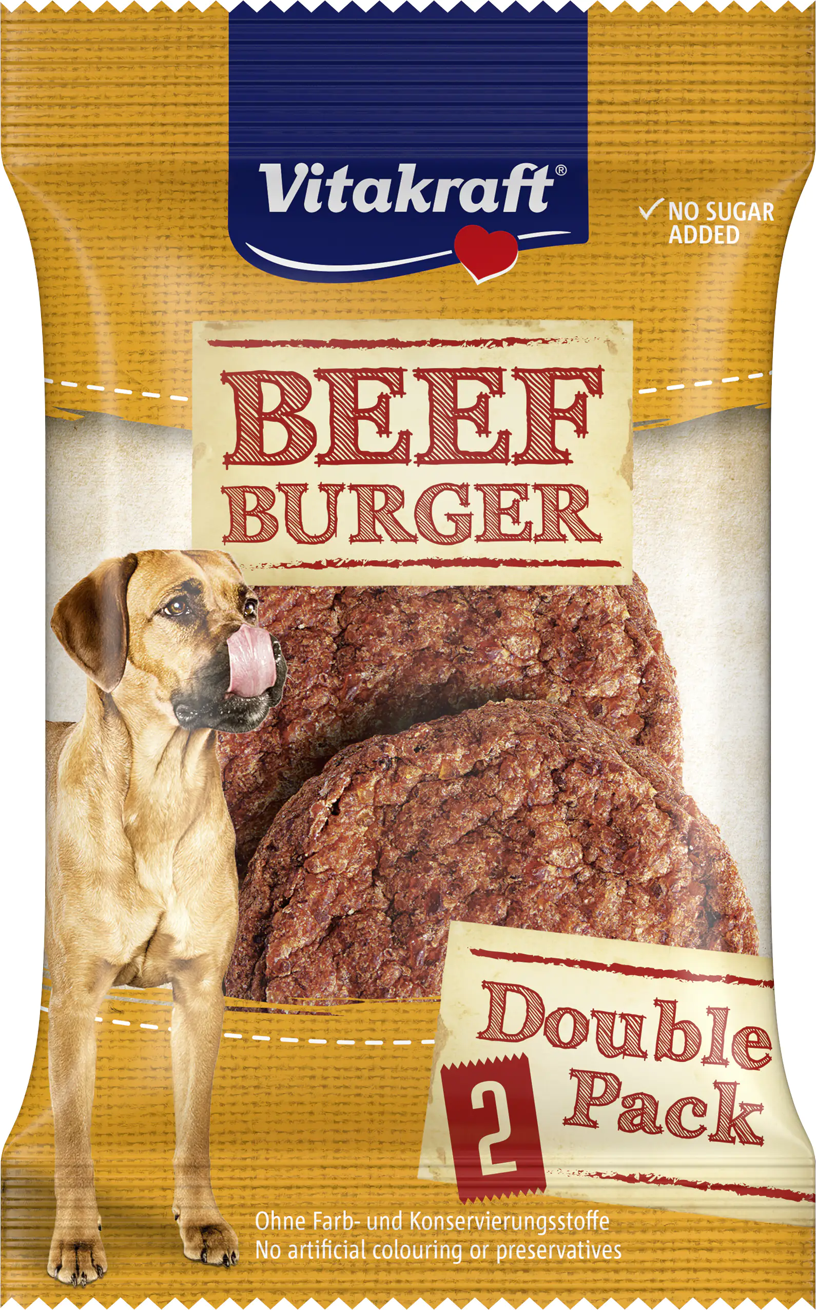 4008239232960 Vitakraft Beef Burger 2 Stück / 18 g