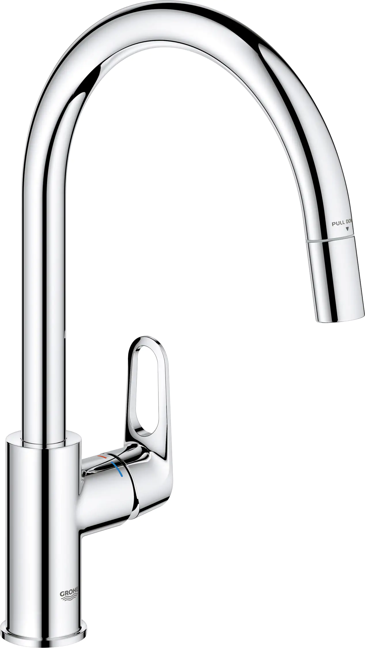 Grohe Küchenarmatur Start Flow verchromt mit herausziehbarer Brause Grohe Küchenarmatur Start Flow verchromt mit herausziehbarer Brause