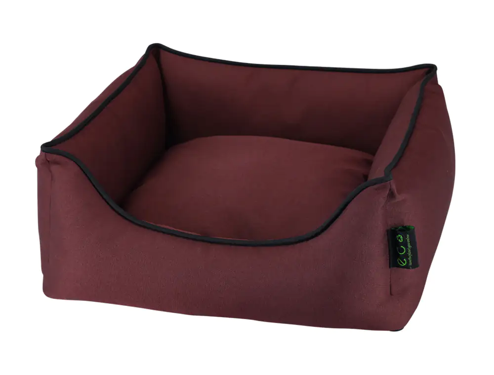 Nobby Eco Hundebett Esat eckig bordeaux Nobby Eco Hundebett Esat eckig bordeaux