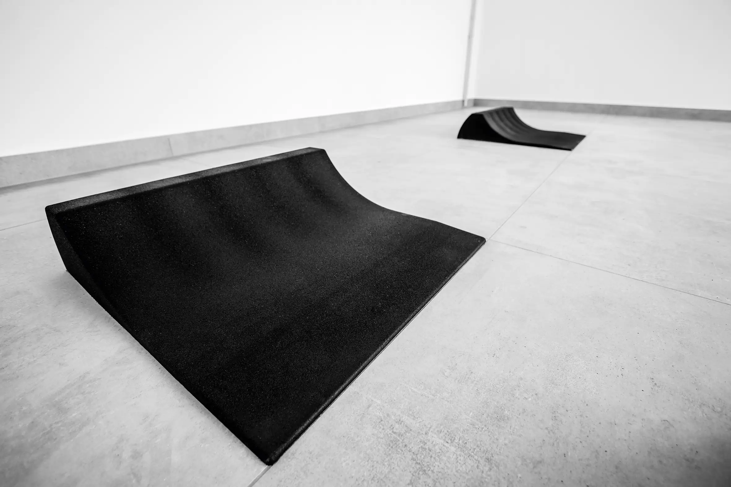 Radstopp 500 x 500 x 120 mm, schwarz