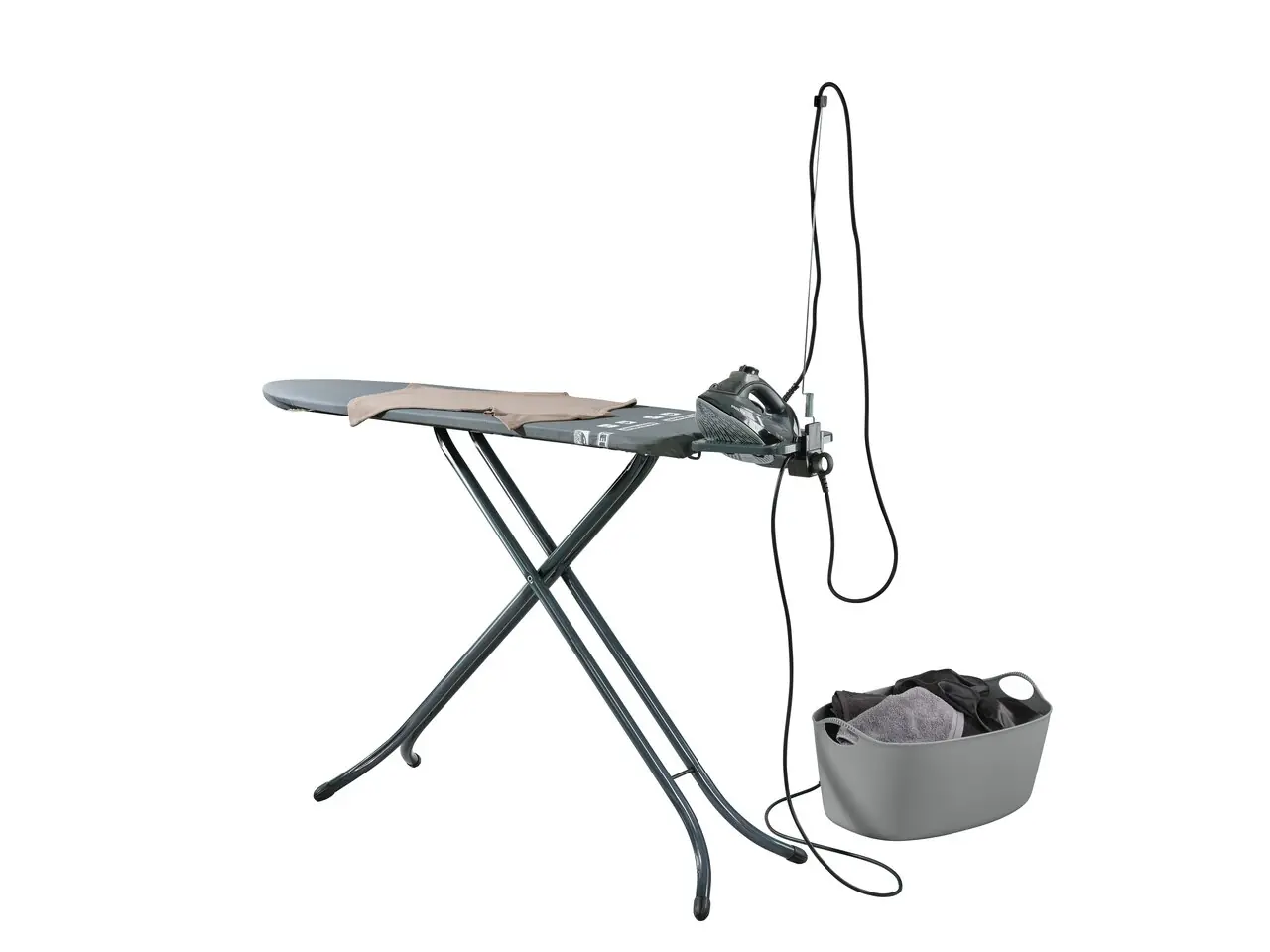 Leifheit Bügelbrett Air Board M Black Plus 120 x 38 cm