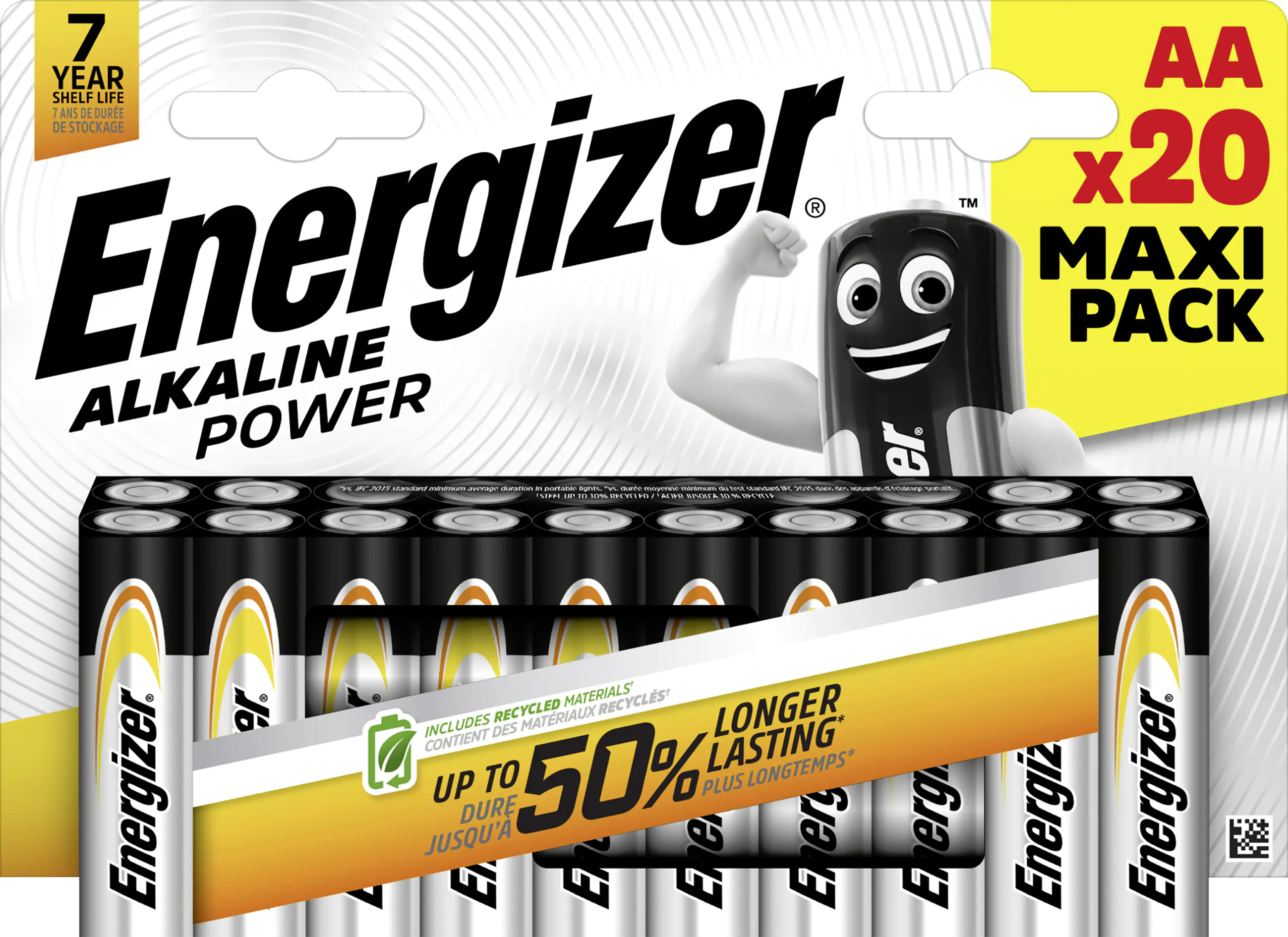 Energizer Power Alkaline Mignon AA 1,5 V, 8er Pack Energizer Power Alkaline Mignon AA 1,5 V, 8er Pack