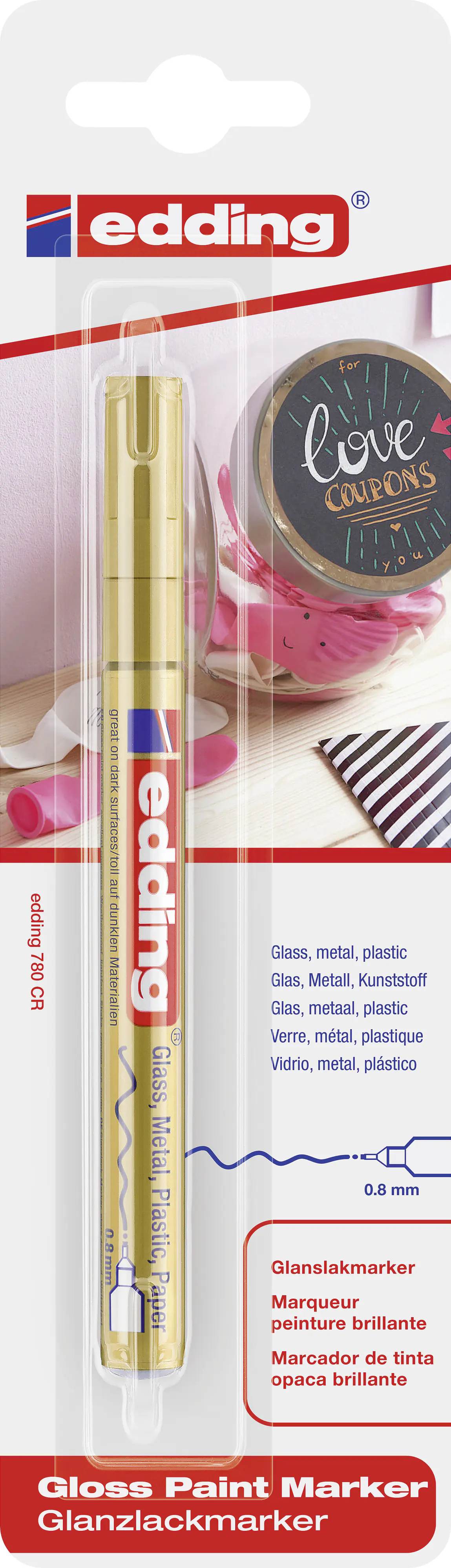 edding 780 Glanzlackmarker gold