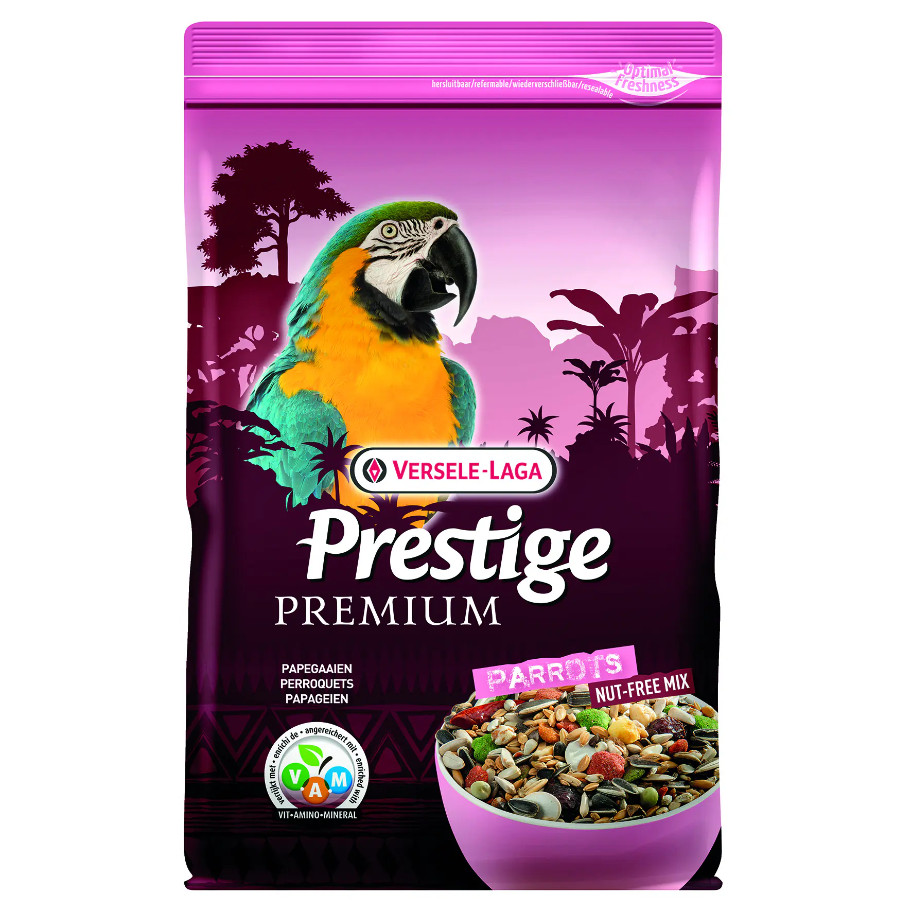 Prestige Premium Papageien Mischung ohne Nüsse 2 kg